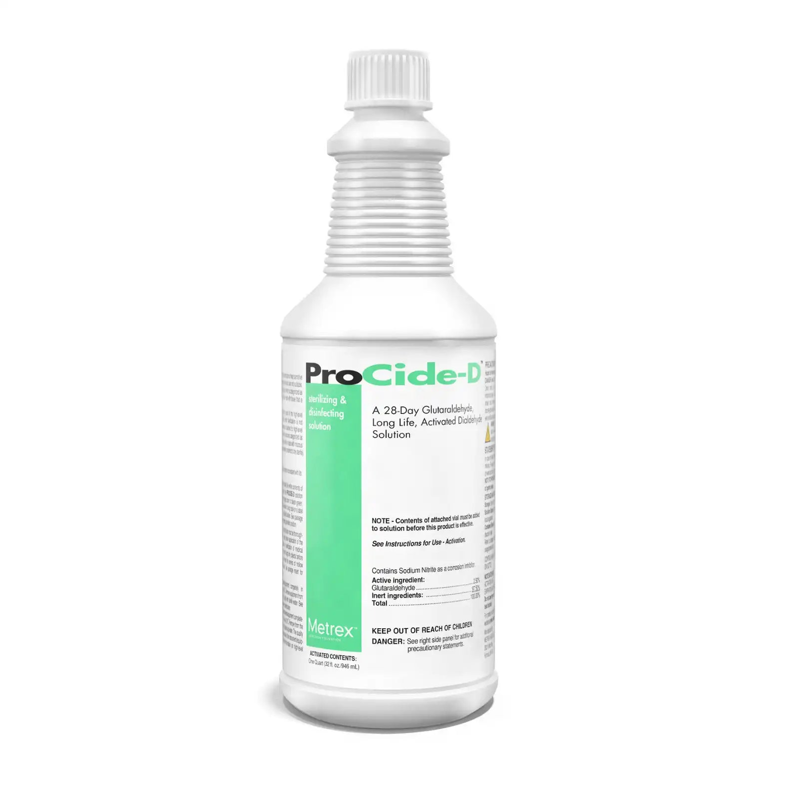 ProCide D, Glutaraldehyde Sterilant Solution, 2.5%, Case of 4 x 1 Gallon - Complete Buyer’s Guide