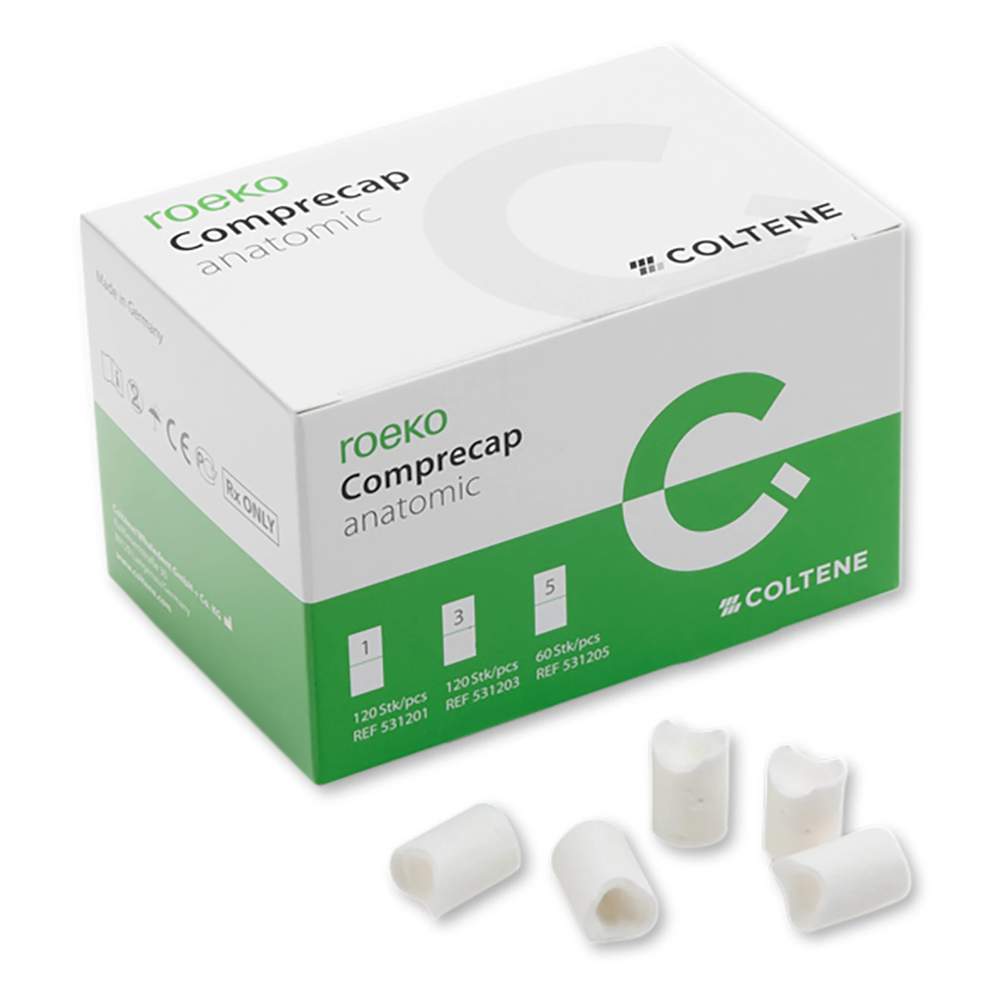 Roeko Comprecap Anatomic, #3 Medium, 10 mm, Package Of 120 Compression Caps - Complete Buyer’s Guide