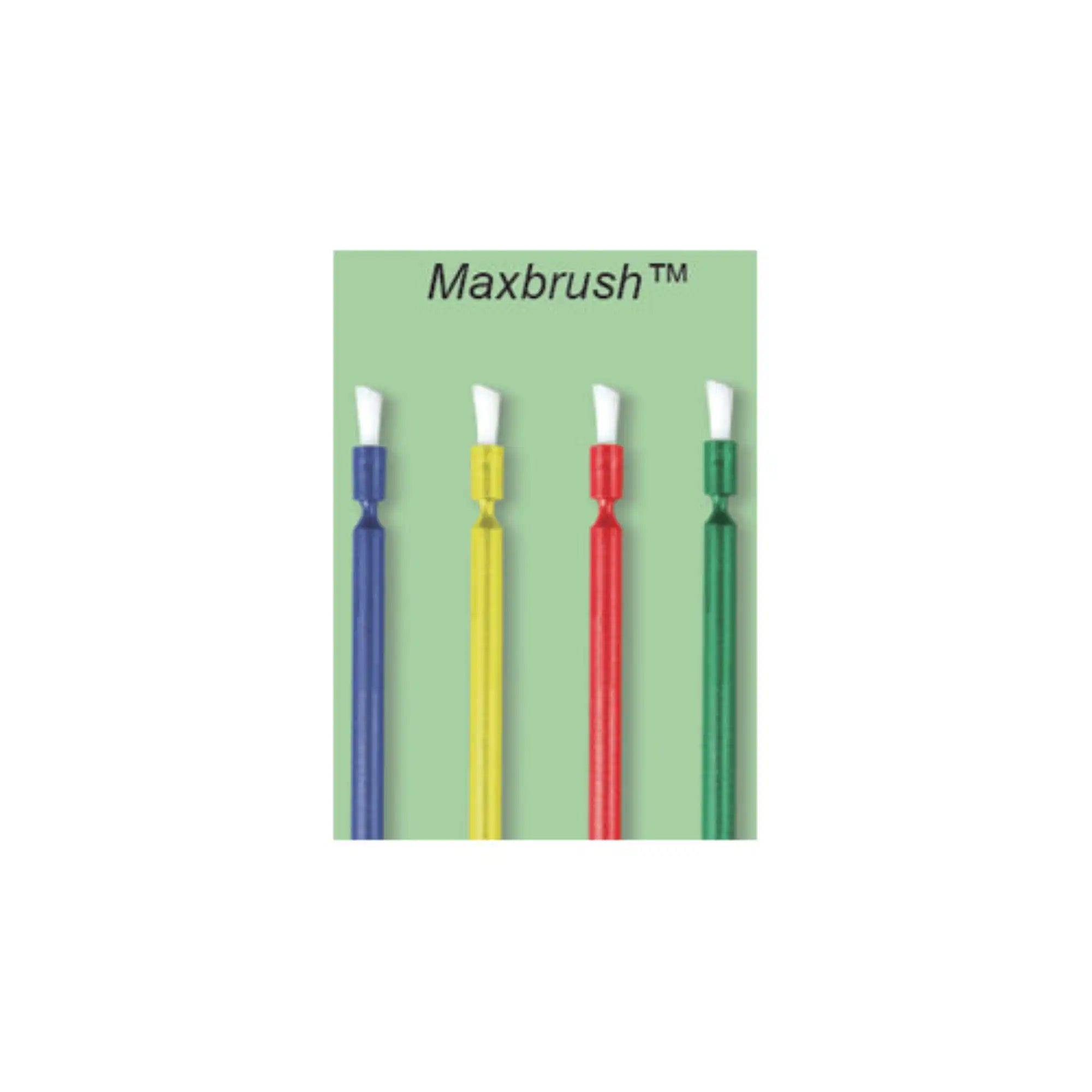 Plasdent - Maxbrush Applicators Assorted, 4"Long, 100Pcs/Box