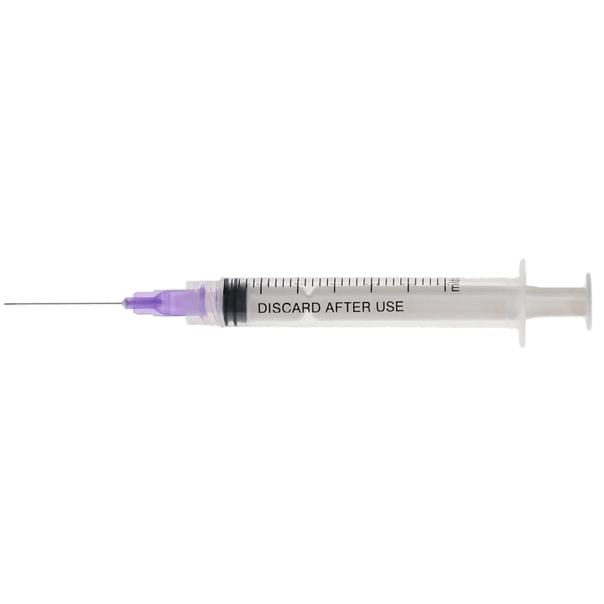 Plasdent - Pre-Tipped Irrigator Syringe 3Cc, 30Ga, 100Pcs/Box Side Vented, Monoject Style