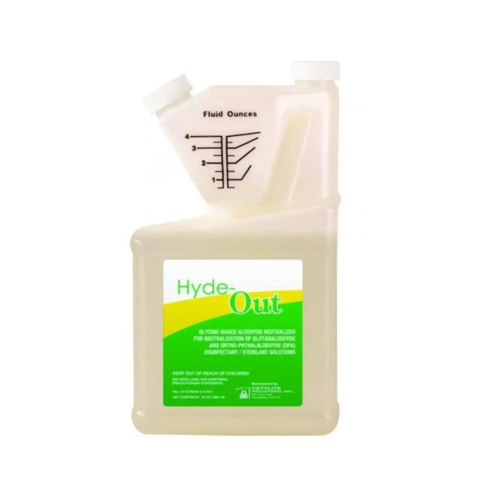 Hyde-Out Aldehyde Neutralizer, Neutralizes Glutaraldehyde & OPA High, 1 Quart - Complete Buyer’s Guide