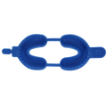Plasdent - Fluoride Trays - Double Arch, Large Blue 100/Pk. An easy-to-use fold