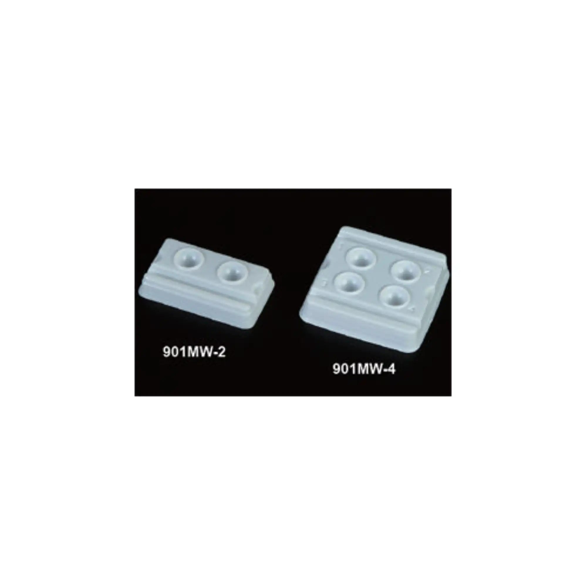 Plasdent - Bondwell-II 4-Well Disposable Mixing Wells - White, Box of 200 mixing wells