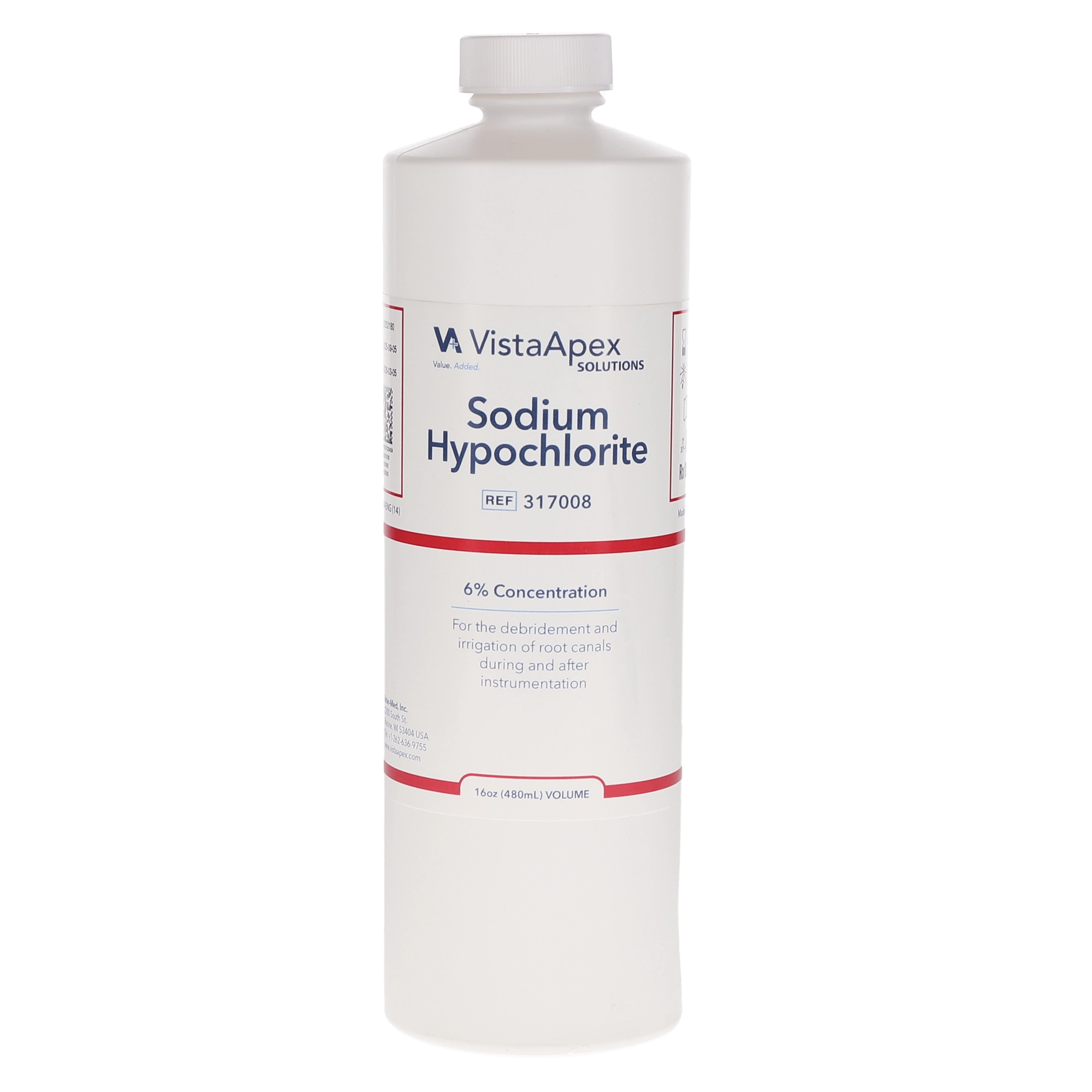 Vista Apex Sodium Hypochlorite 6% Solution, 16 oz (480 mL) Bottle - Complete Buyer's Guide