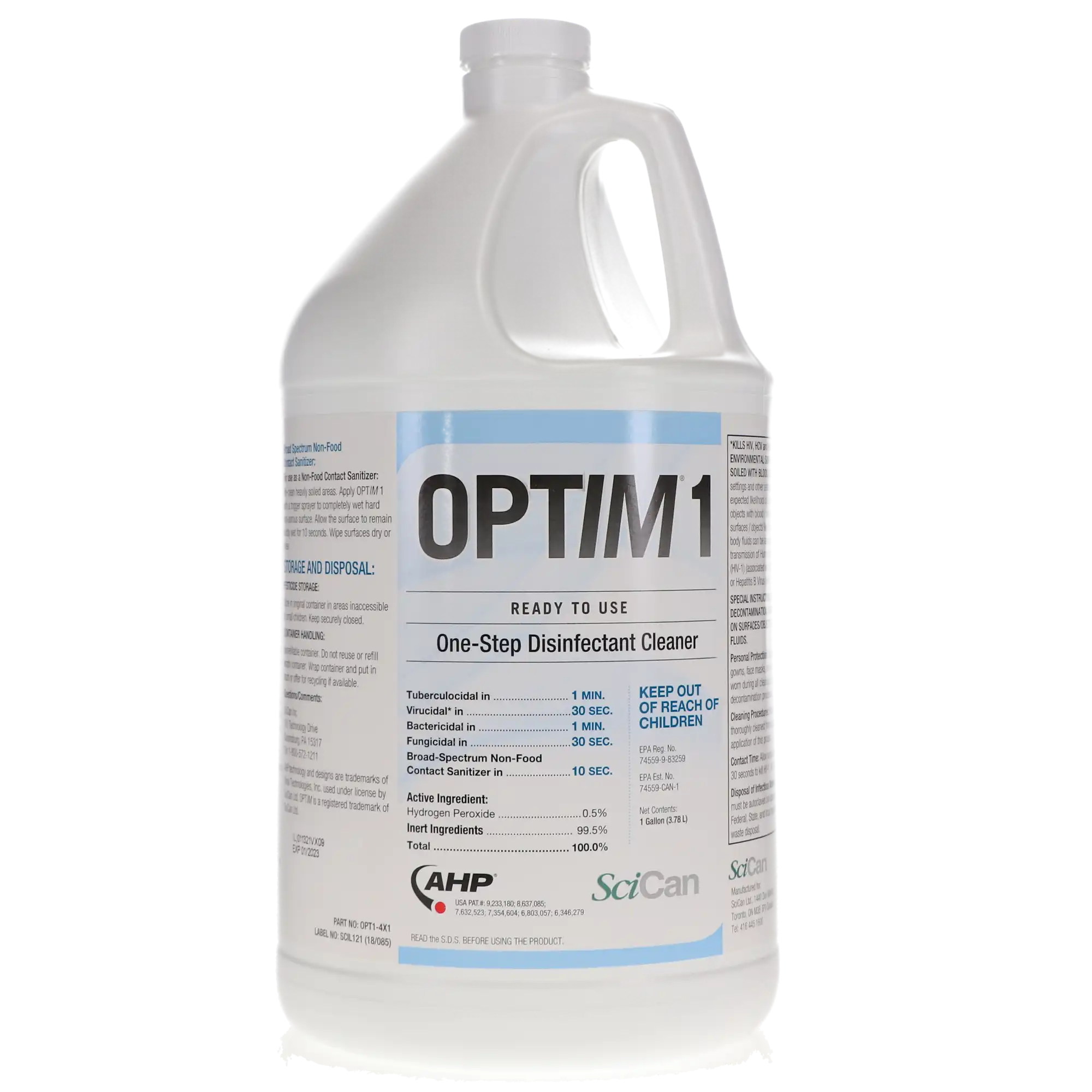 OPTIM 1 One-Step Cleaner & Disinfectant, 1 Gallon - Complete Buyer’s Guide