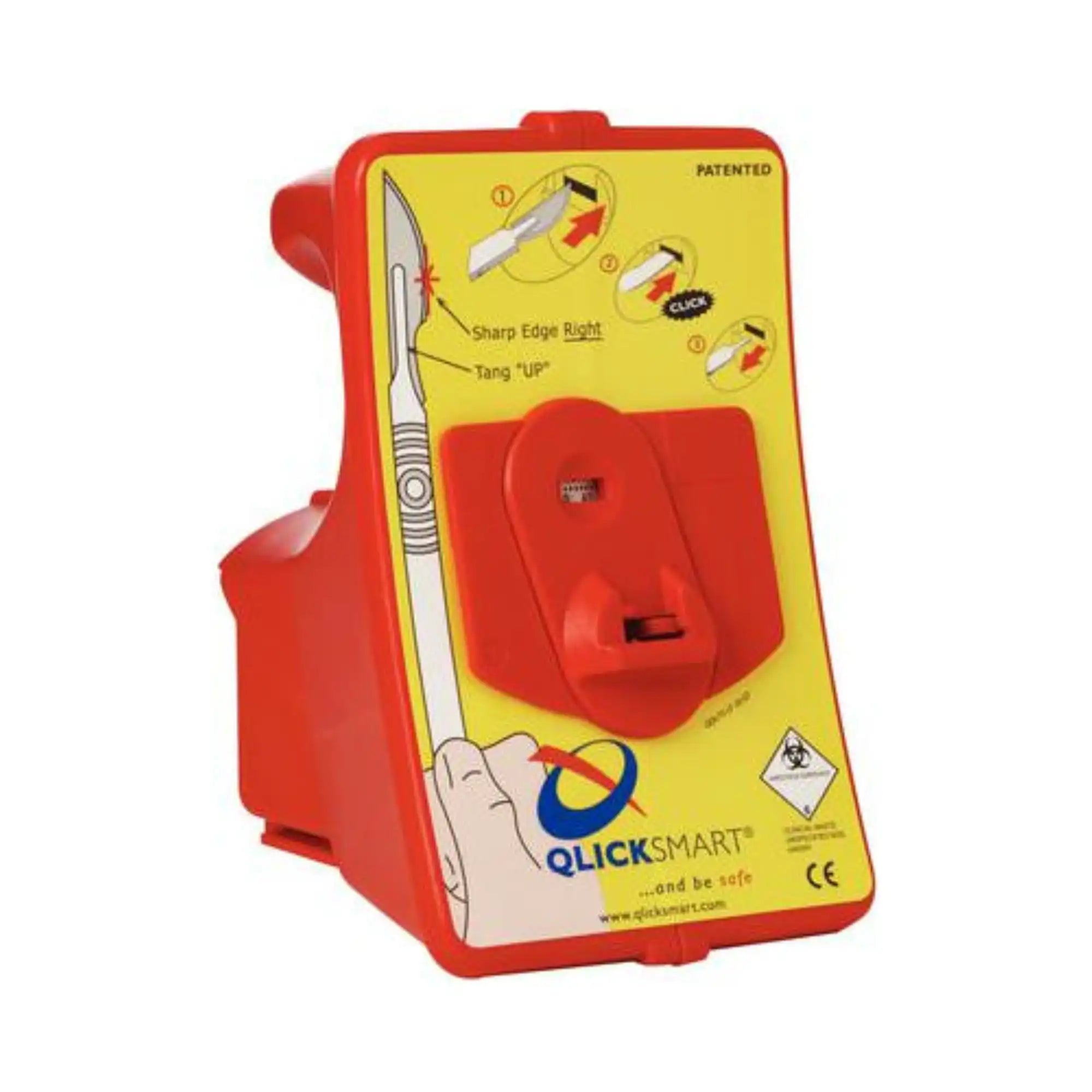 Myco Medical - QLICKSMART® Blade Removal System Flask, Non-Sterile, 12/Cs