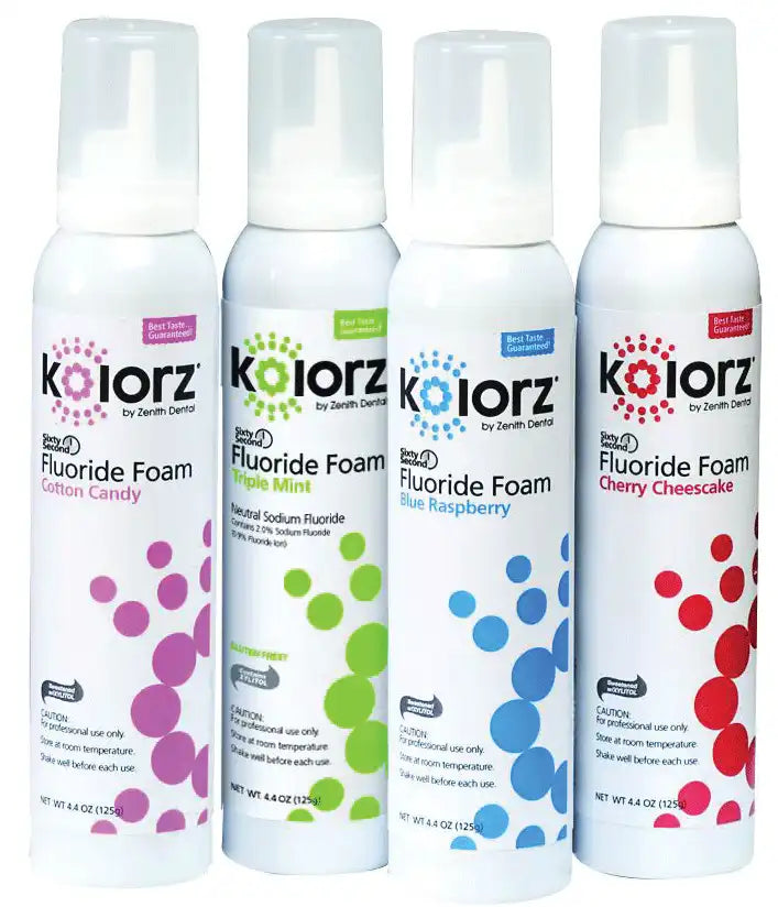 Kolorz 60 Second Triple Fluoride Foam, Mint, APF 1.23%, Contains Xylitol, 4.4Oz - Complete Buyer’s Guide