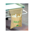 Plasdent - Stick-on Beige Utility Waste Bags, 6" x 6" 200/Bx. For non-hazardous