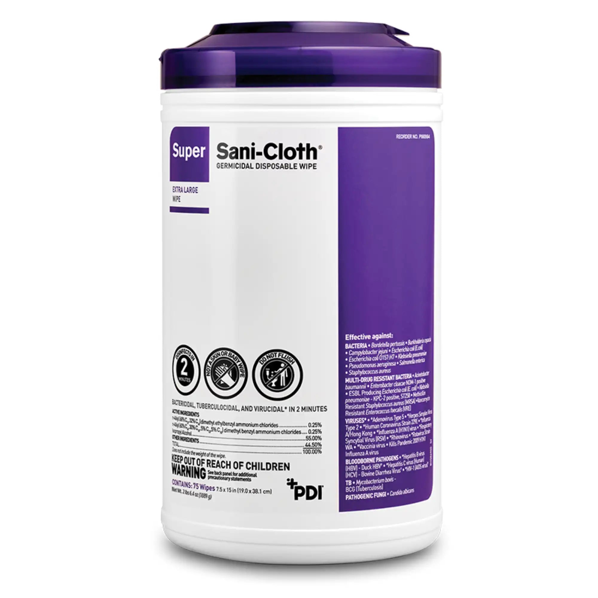 Super Sani Cloth Germicidal Wipes, X-Large, 7.5 x 15, 75/Can - Complete Buyer’s Guide