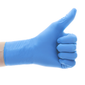 HSB - Nitrile Gloves, Blue, Medium 300/Bx