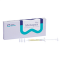 Meta Biomed - Metapex Plus Calcium Hydroxide Temporary Filling Material With Iodoform 1X 2.2G syrs & 20 Tips