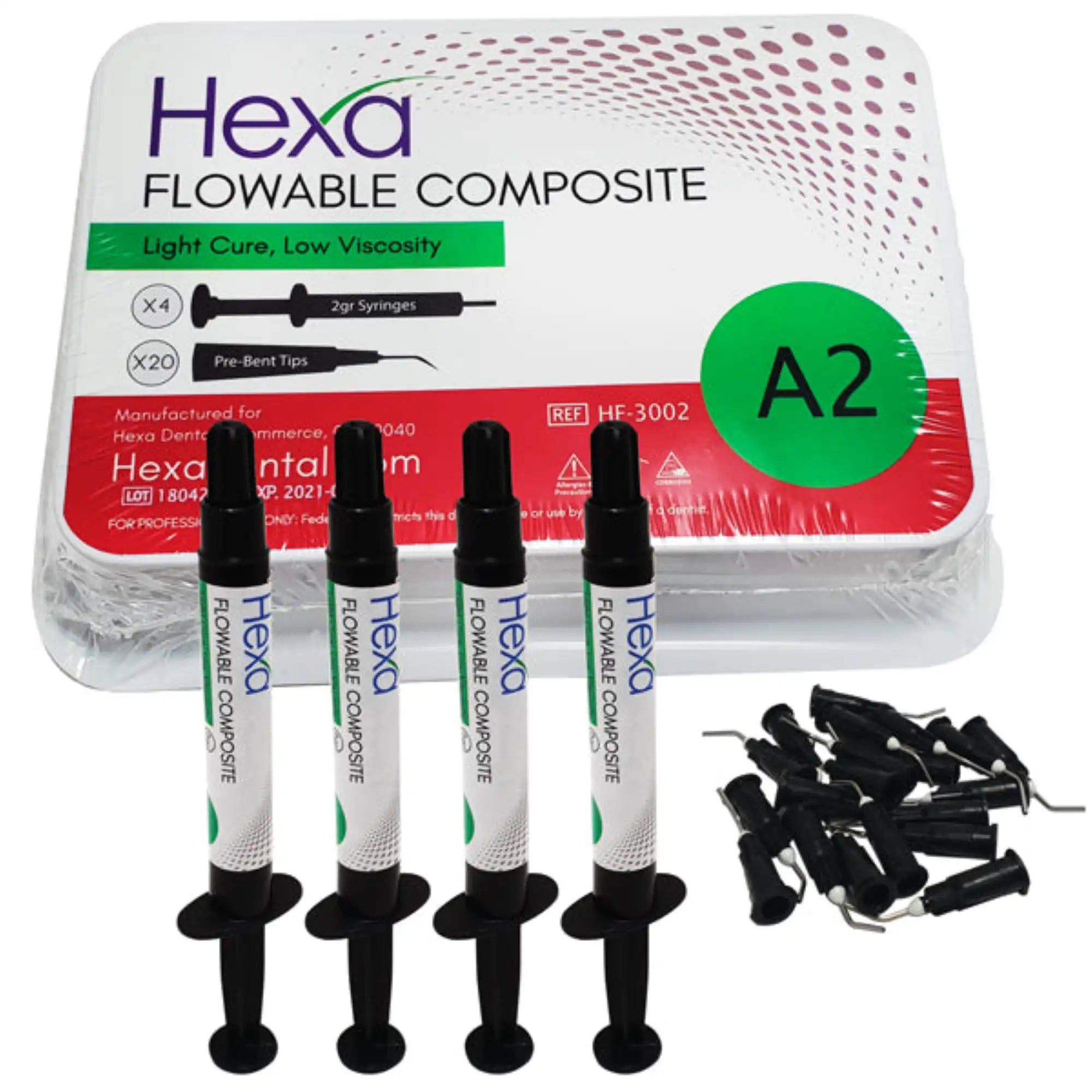 Flowable Composite, VLC (Visible Light Cure), A2 - 4 Syringe Kit - Complete Buyer’s Guide