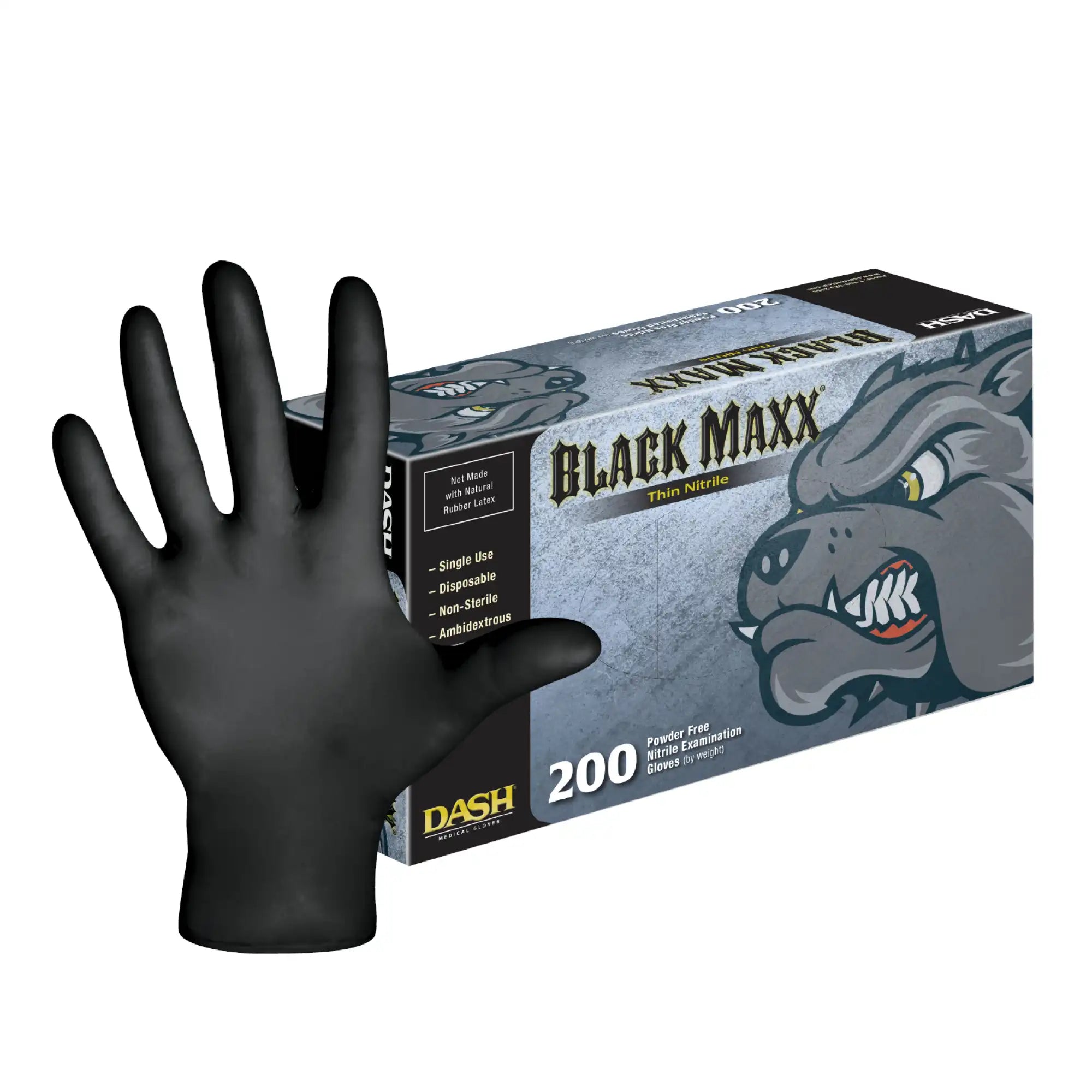 Black Maxx Nitrile Exam Gloves, Powder-Free, Fingertip-Textured, Large, 100/Box - Complete Buyer’s Guide