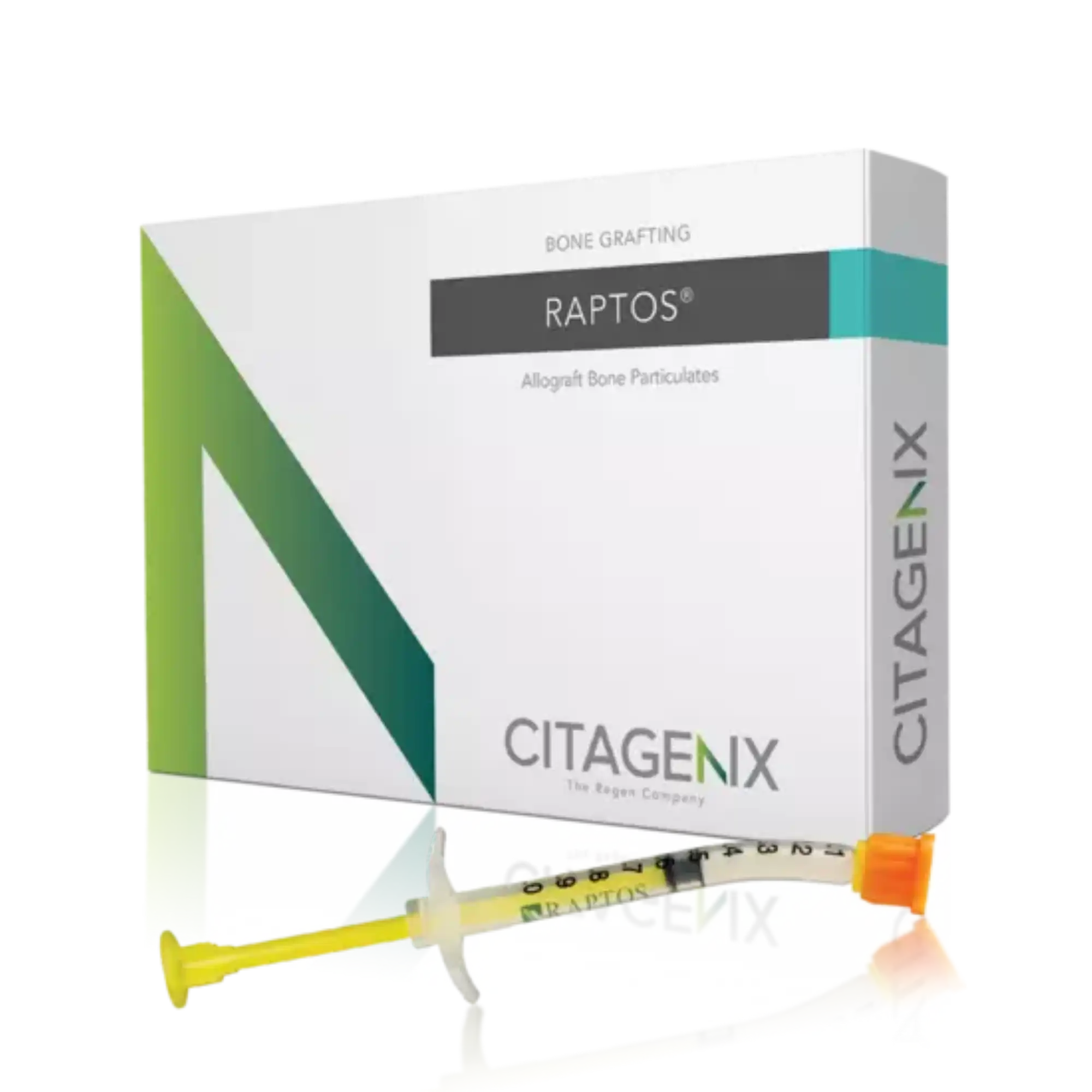 Citagenix - Allograft Particles - Raptos 1cc Cancellous allograft .20-.85mm syringe