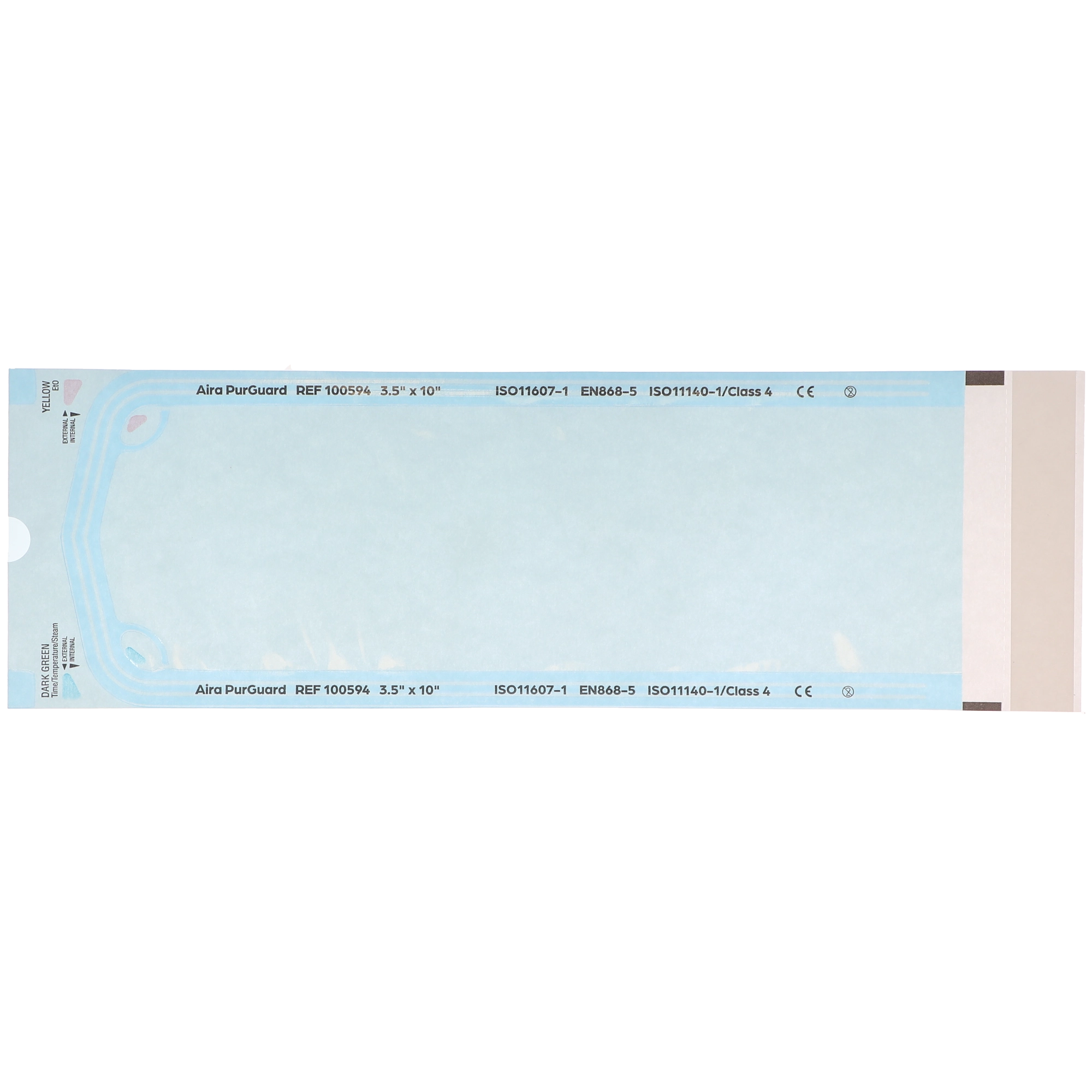 Self-Sealing Sterilization Pouch, Paper/Blue Film , 3.50″ × 10″, Bulk Pack 500/Box - Complete Buyer’s Guide