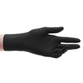 HSB - Nitrile Gloves, Black, Medium 100/Bx