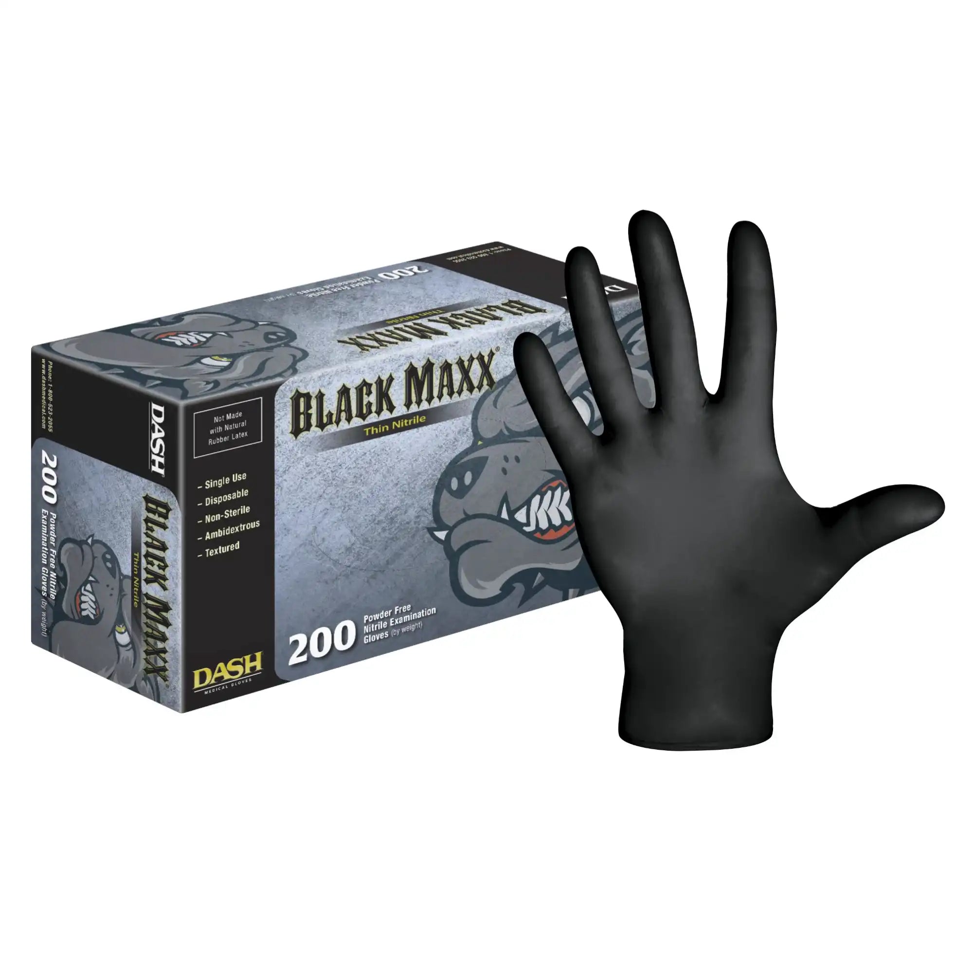 Black Maxx Nitrile Exam Gloves, Thin, Powder-Free, Small, 200/Box - Complete Buyer’s Guide
