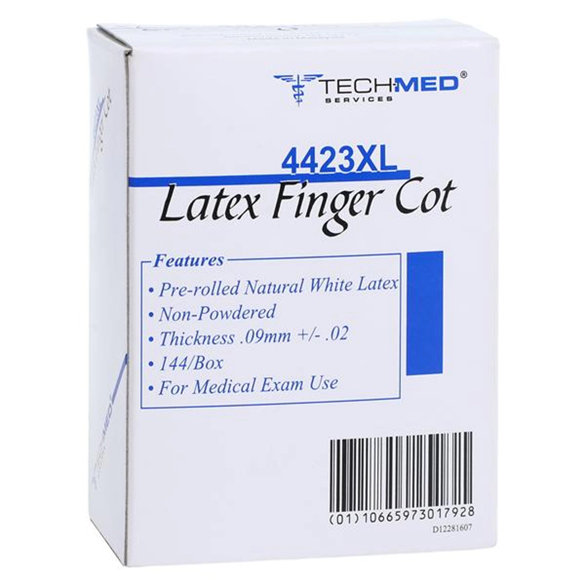 Tech-Med Services Latex Finger Cots, Non-Powdered, Pre-Rolled, X-Large, 144/Box - Complete Buyer’s Guide