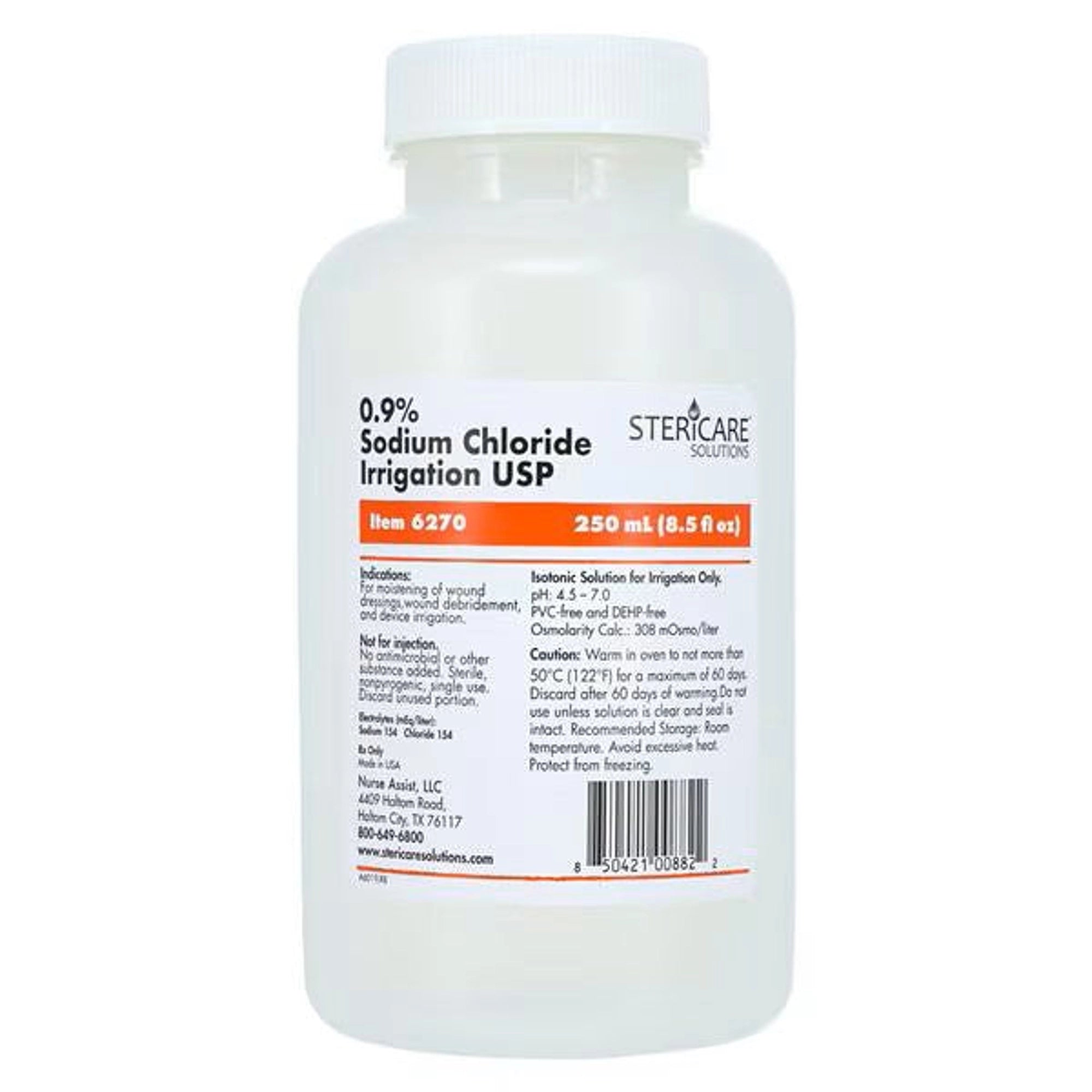 Irrigation, Sodium Chloride Saline 0.9% , 250 ml Bottle - Complete Buyer’s Guide