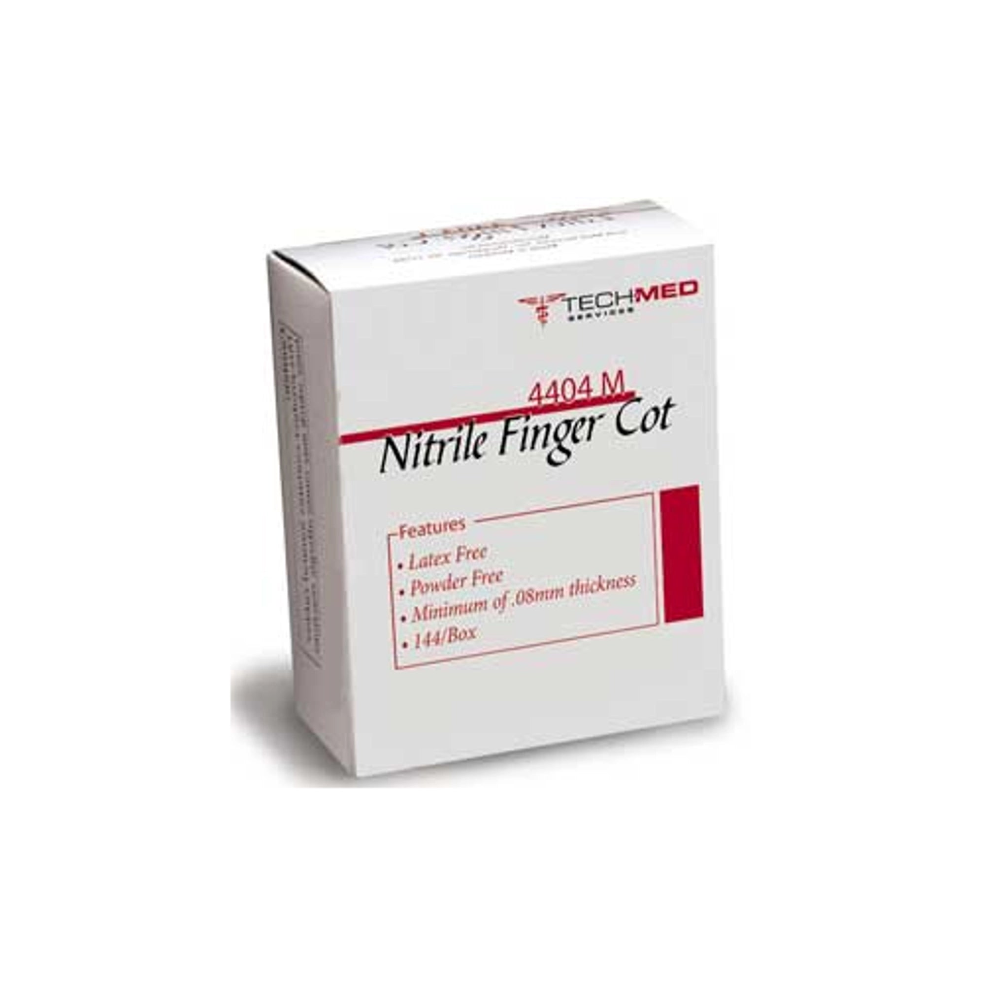 Dukal - Nitrile Finger Cots, Pre-rolled Large, 144/bx