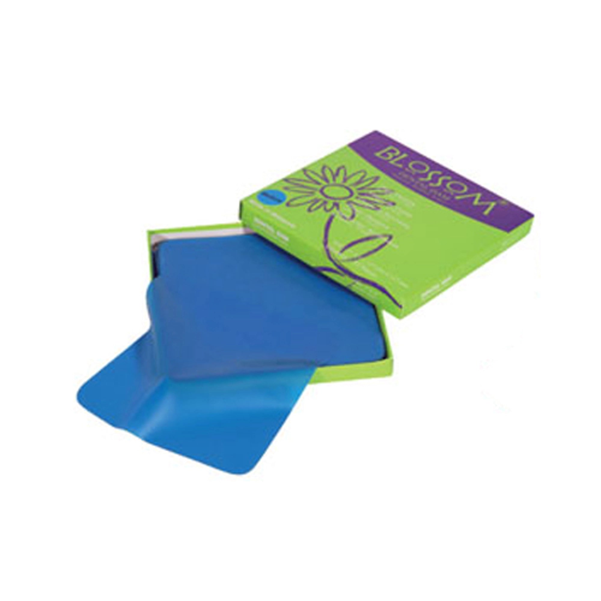 Mexpo - Blossom 6" X Medium Blue Latex Dental Dam 36/box