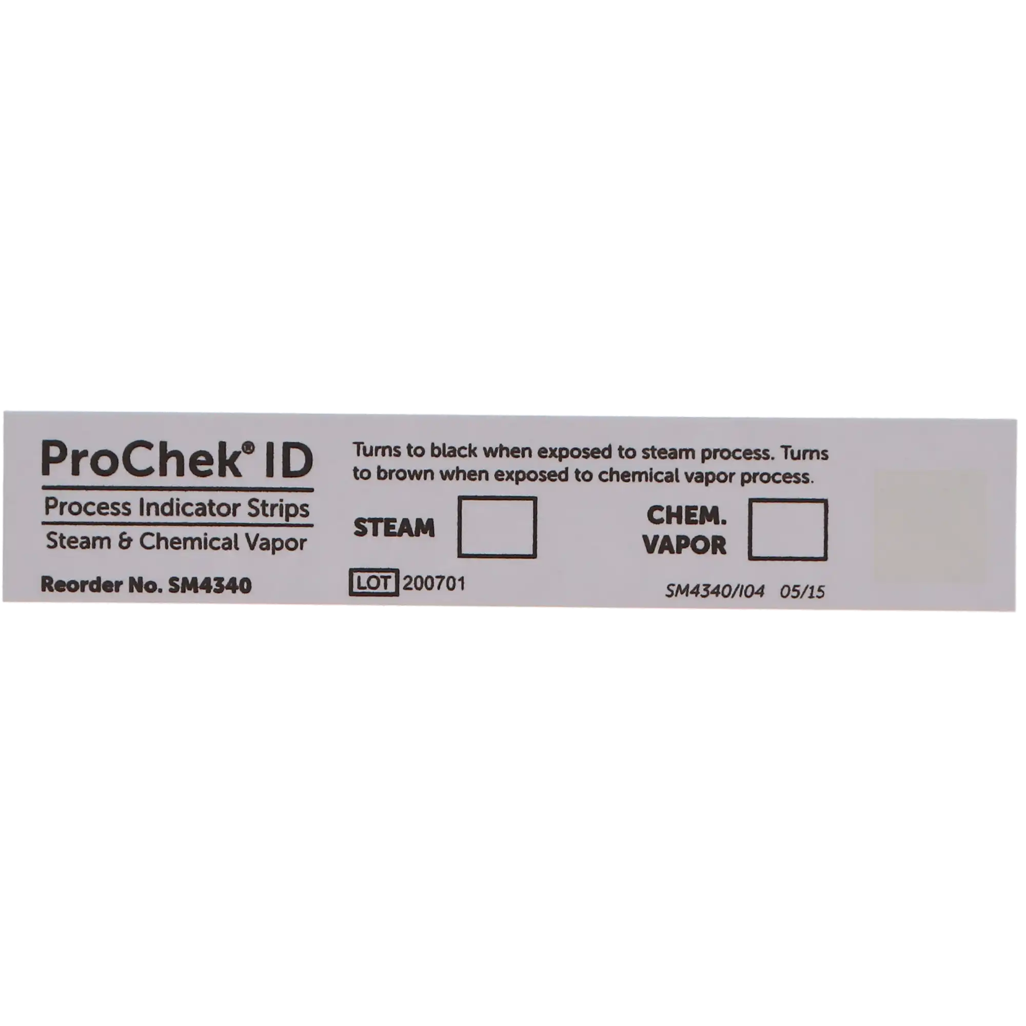 ProChek ID Indicator Strips for Steam and Chemical Vapor, 4" x 3/4", 250/Box - Complete Buyer’s Guide