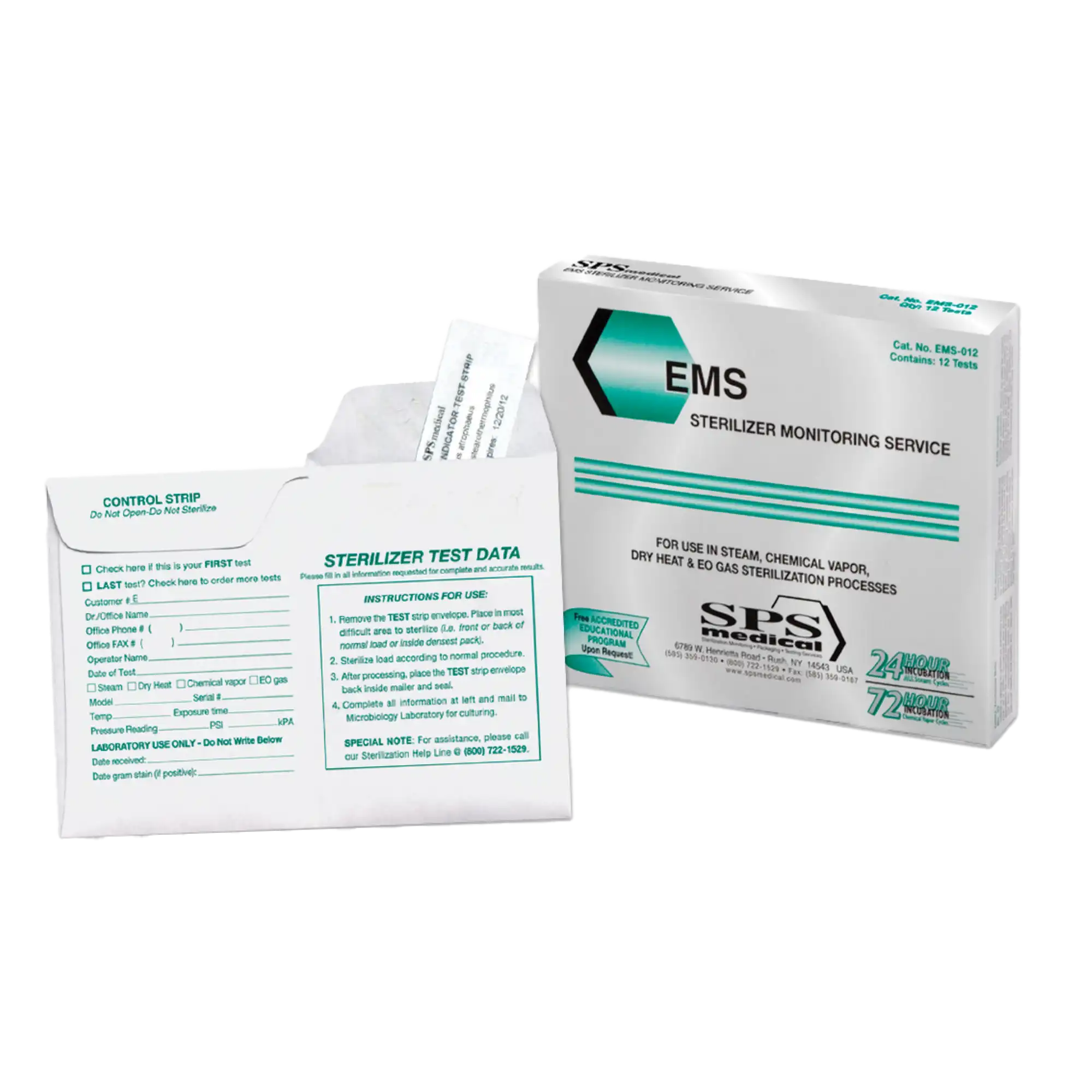 EMS Mail-In Sterilizer Monitoring Service, 52 Tests - Complete Buyer’s Guide