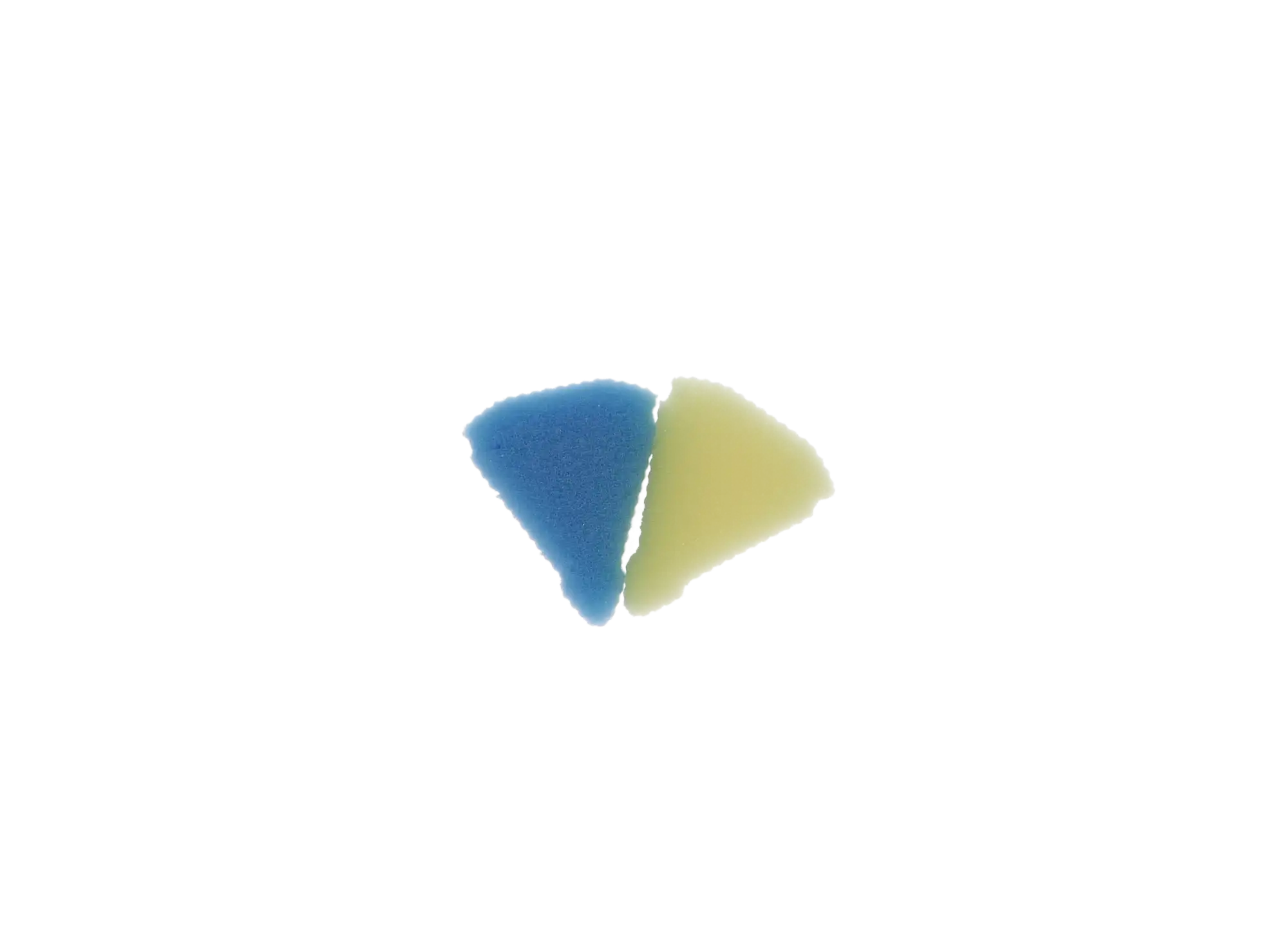 Endoring Foam Inserts - 48pk - Blue Yellow