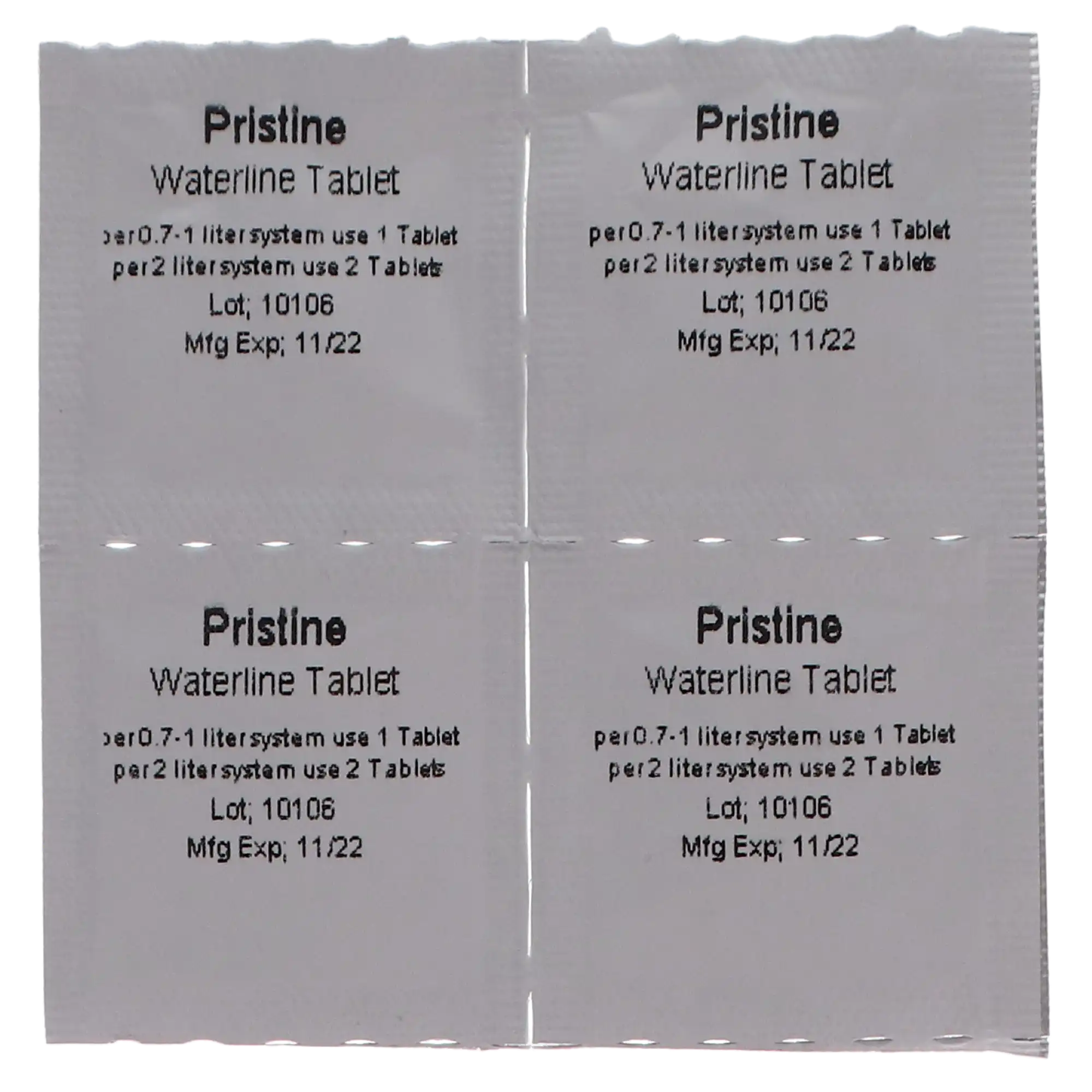 3D - Pristine Waterline Cleaner Box of 60 (comp to BluTab 750ml tabs BT50)