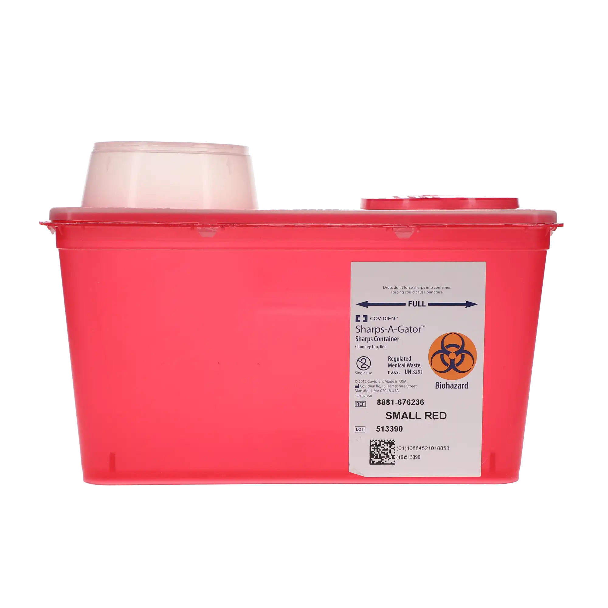 Monoject Sharps Disposal Container, Chimney-Top, Small, Red, 4 Quart - Complete Buyer's Guide
