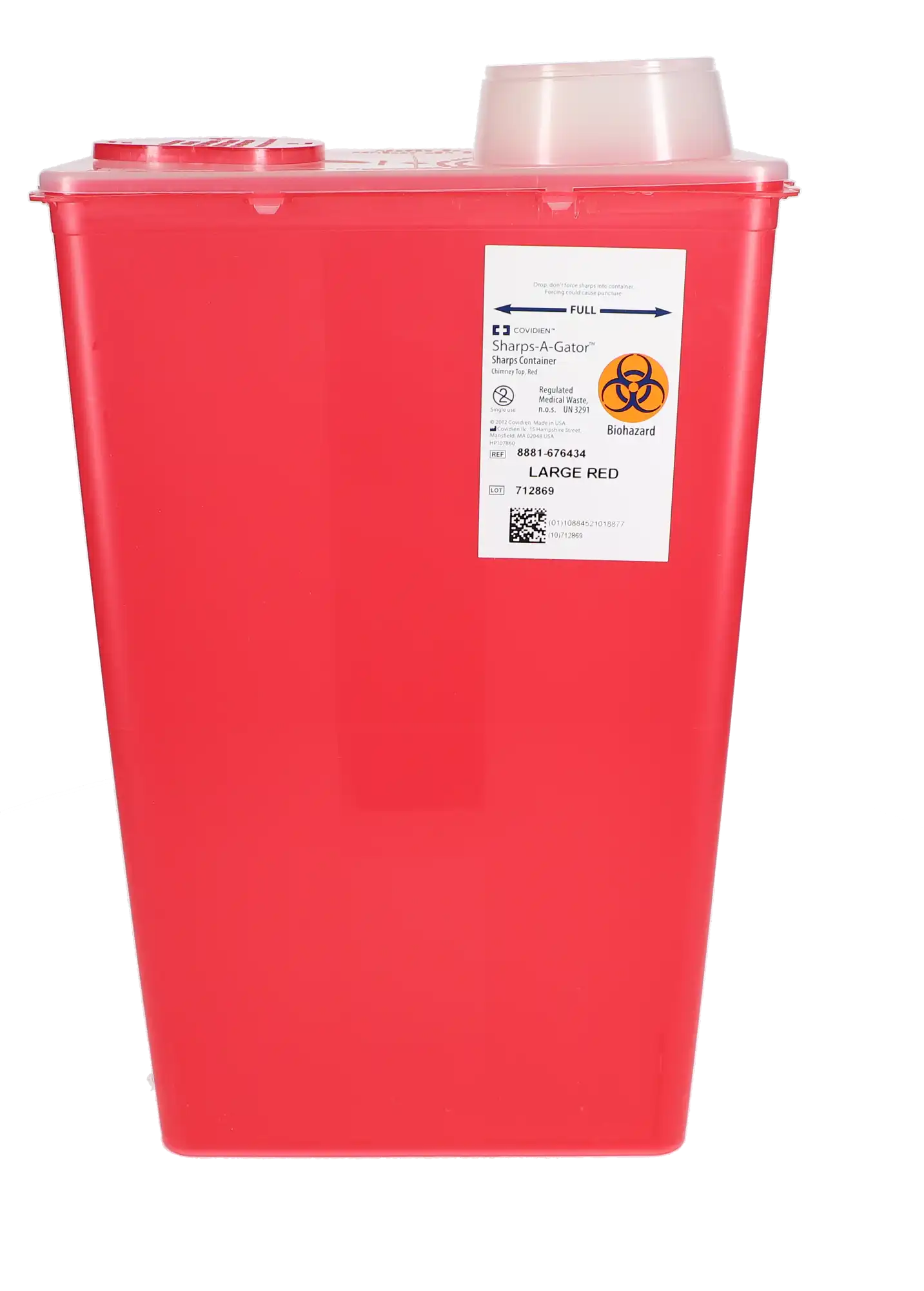 Monoject Large Sharps Disposal Container, Chimney-Top, Red, 14 quart - Complete Buyer’s Guide