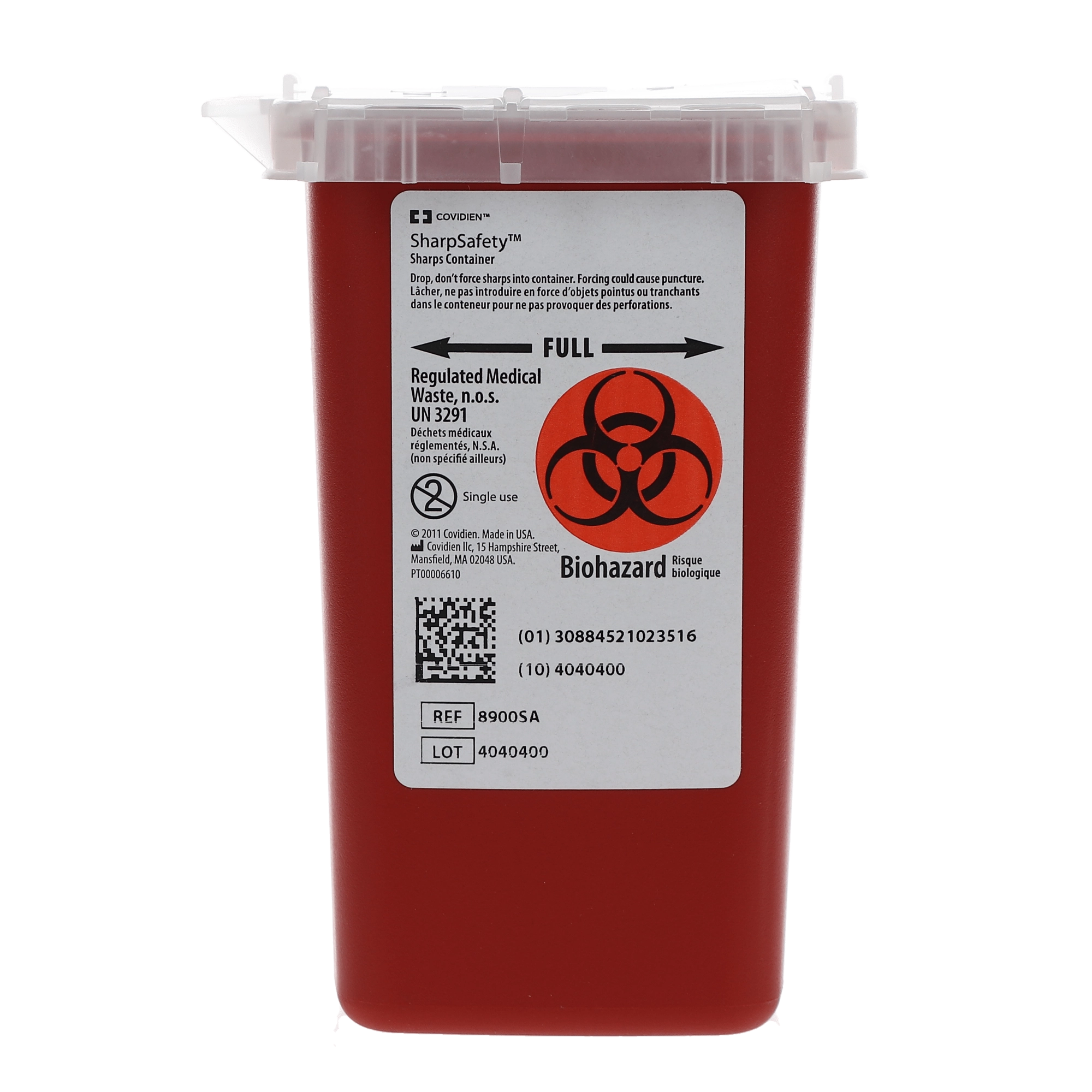 Sharps Phlebotomy Container