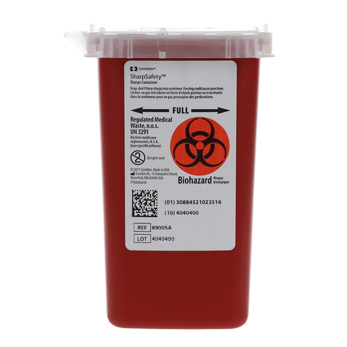 Sharps Phlebotomy Container