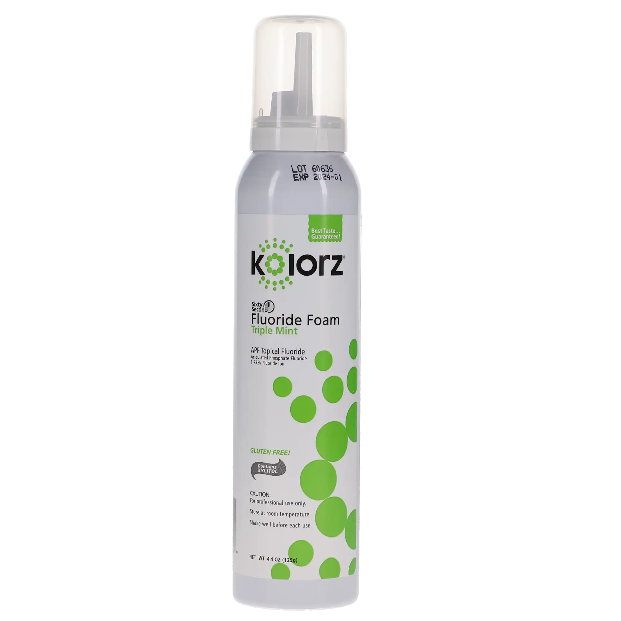 DMG - Kolorz Fluoride Foam Triple Mint 4.4oz 1/Pk