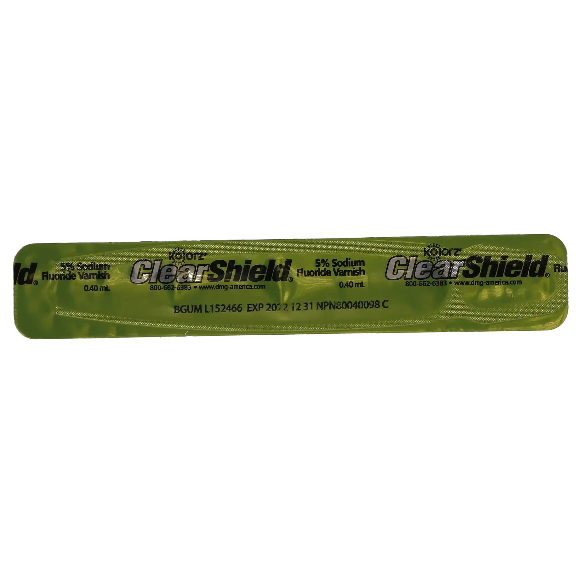 DMG - Kolorz ClearShield Fluoride Varnish Bubblegum 35/Pk
