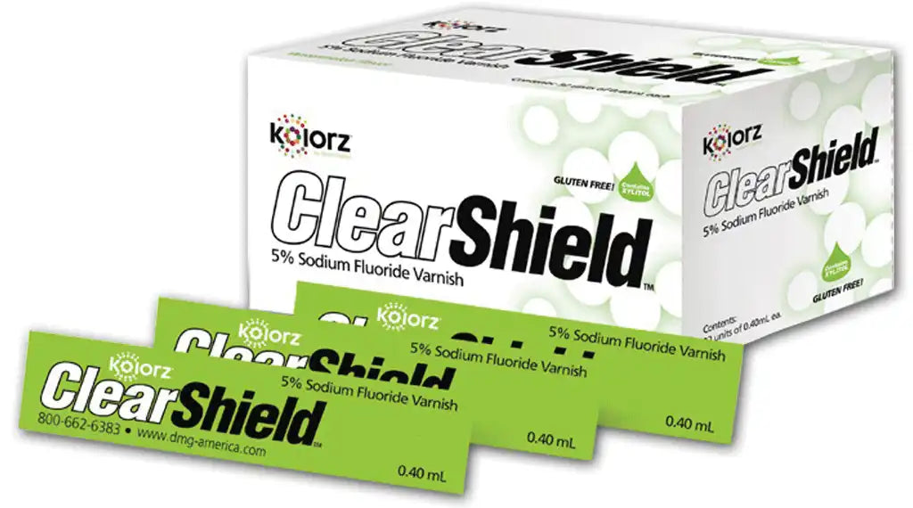 Kolorz ClearShield Varnish, 5% Sodium Fluoride, Mint, 35/Pack - Complete Buyer’s Guide