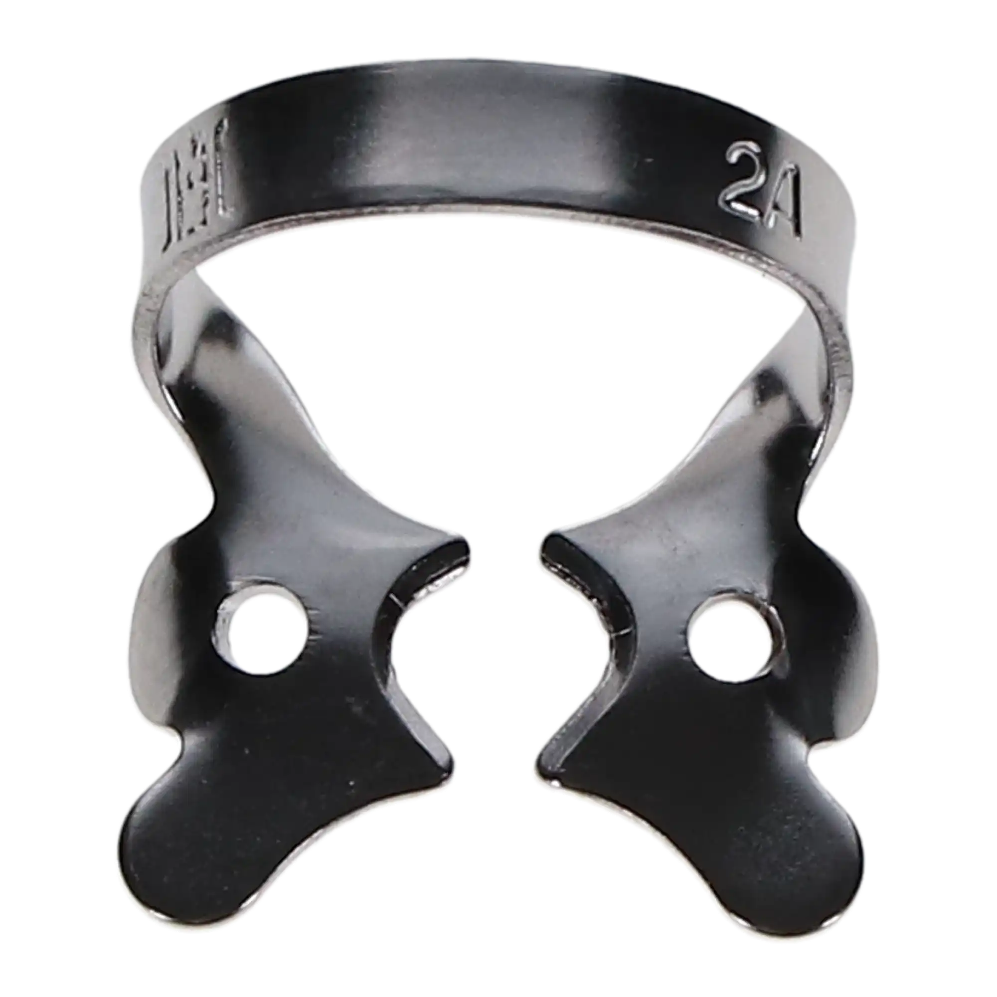 Coltene - Hygenic #2A Winged Premolars and Upper Incisors Metal Rubber Dam Clamp, Single
