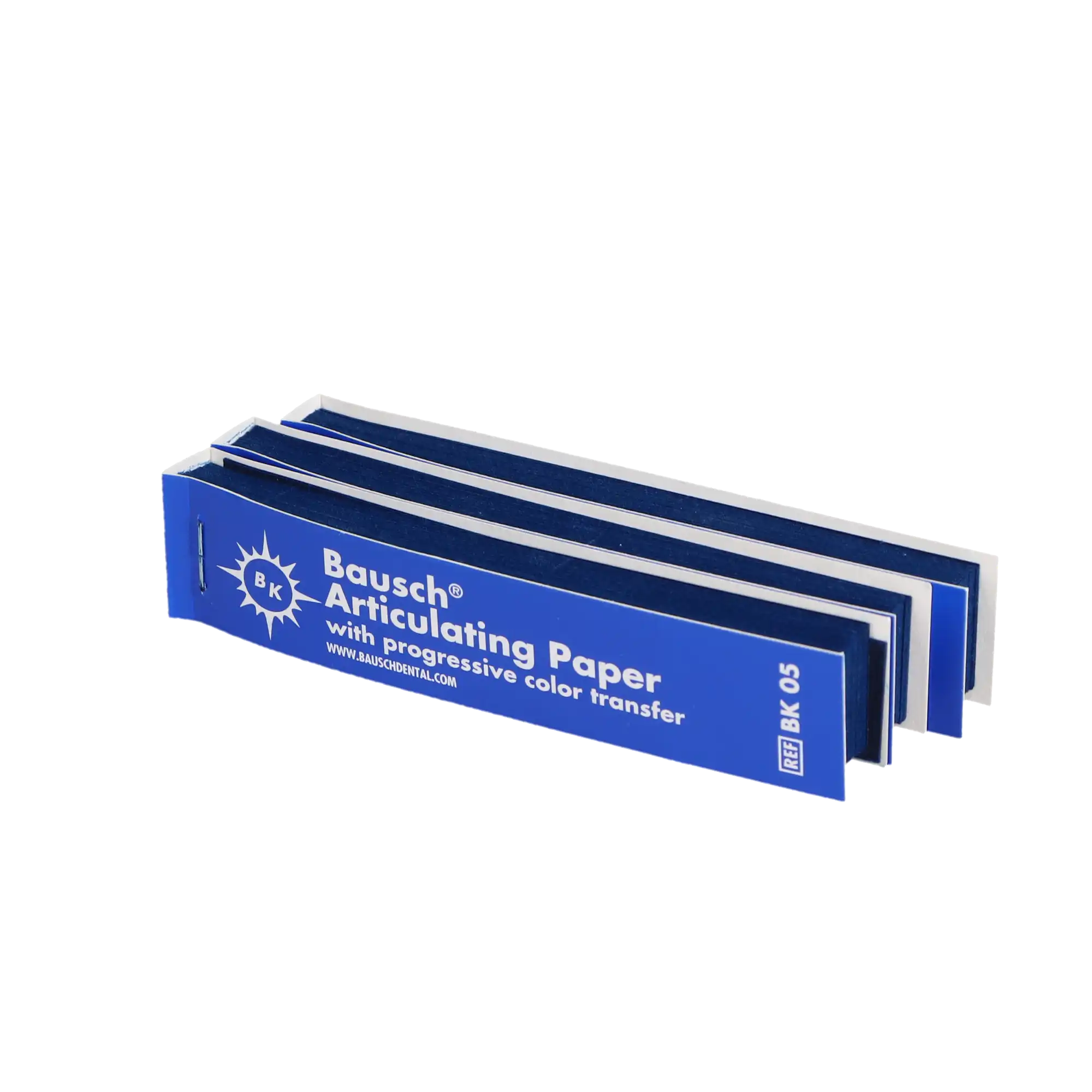 Bausch - Articulating Paper Straight Booklets Blue 300/pk