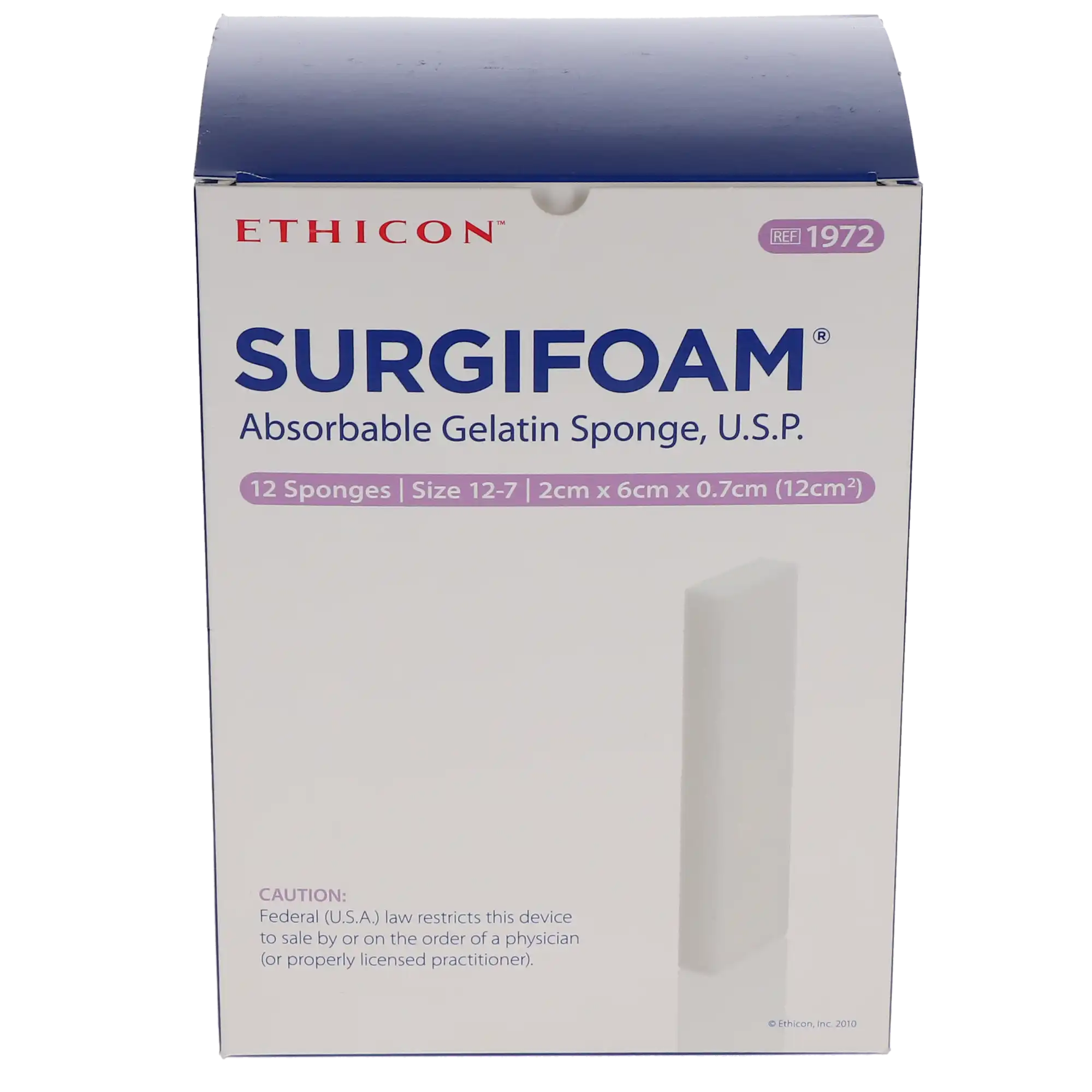 Surgifoam Absorbable Gelatin Sponge, 2 x 6 x 7 cm, 12/Box - Complete Buyer’s Guide