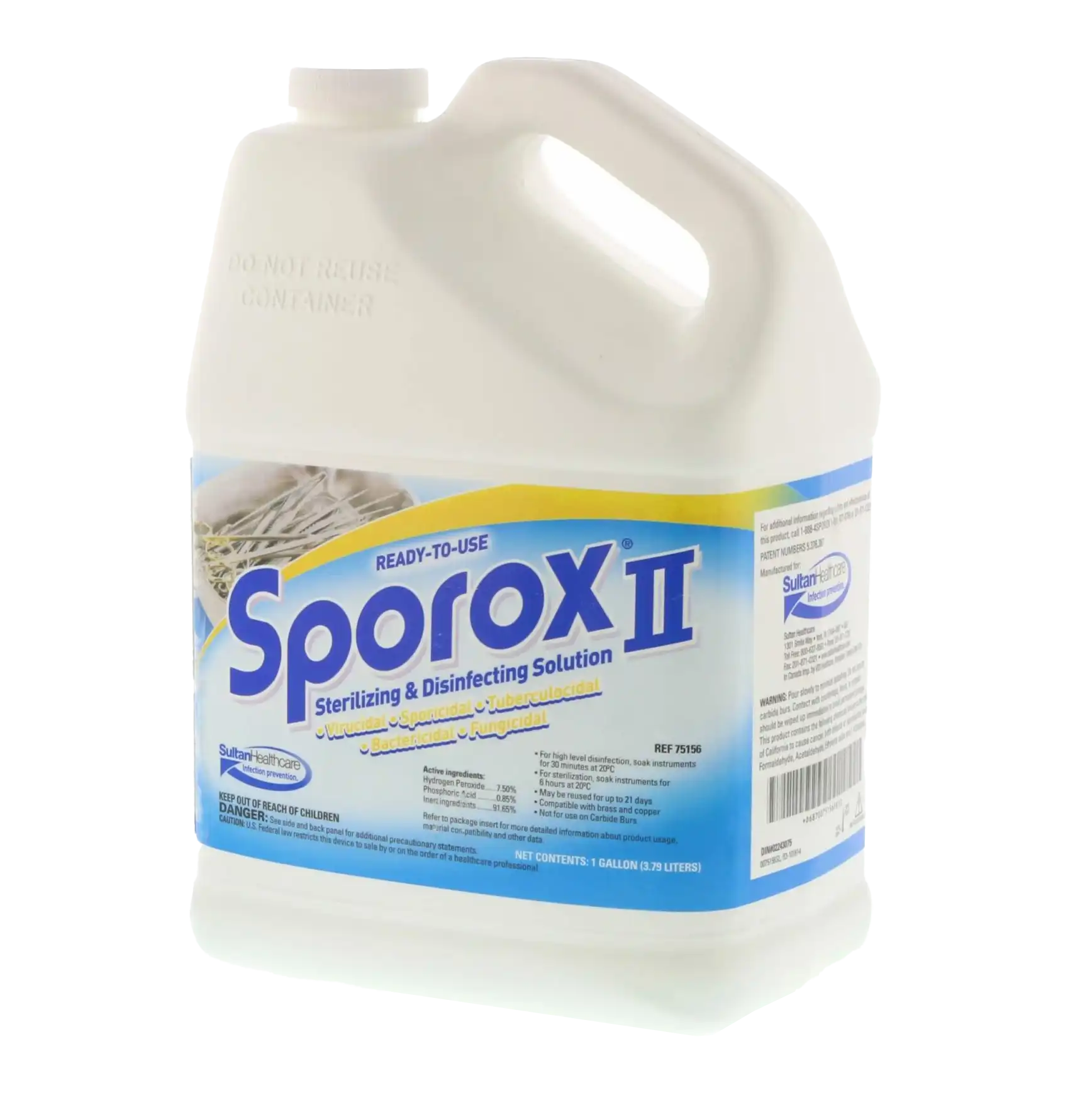 Sporox II, Sterilizing and Disinfecting, 7.5% Hydrogen Peroxide Solution, Clear, 1 Gallon Bottle - Complete Buyer’s Guide