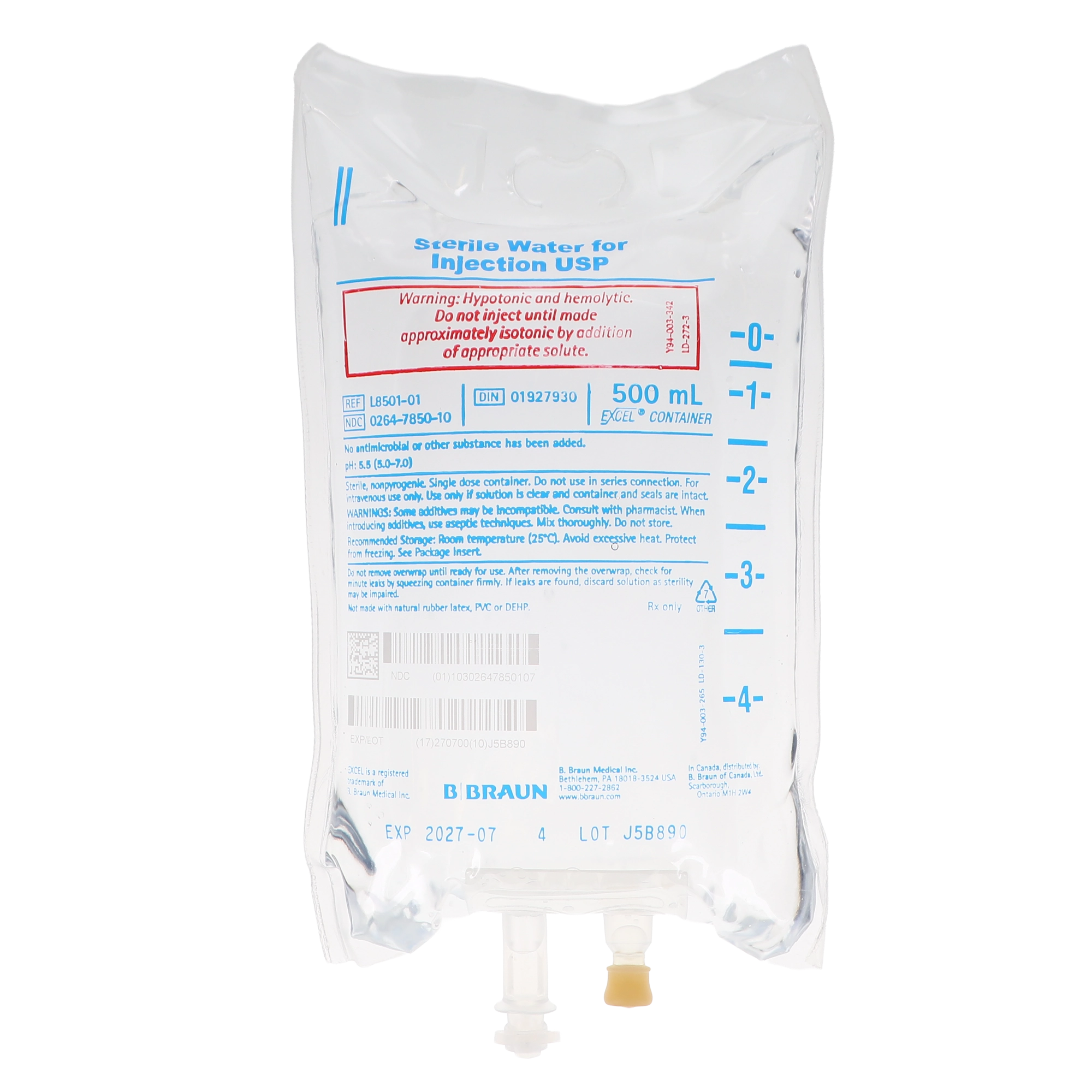 Sterile Water for Injection, 500 mL, Plastic Bag - Complete Buyer’s Guide