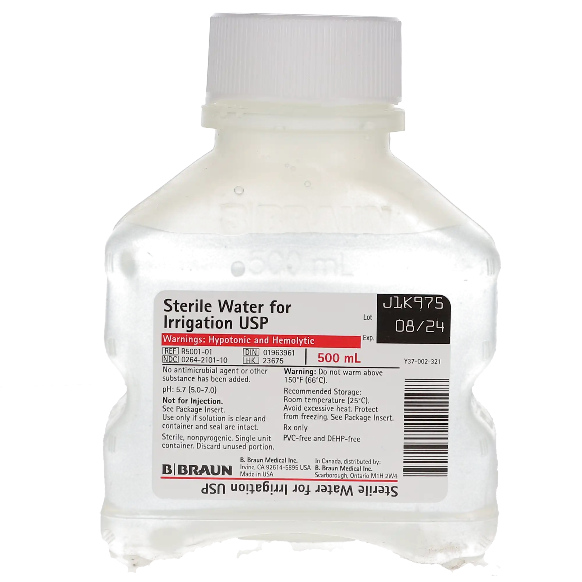 Sterile Water for Irrigation, 500 mL Plastic Irrigation Container - Complete Buyer’s Guide