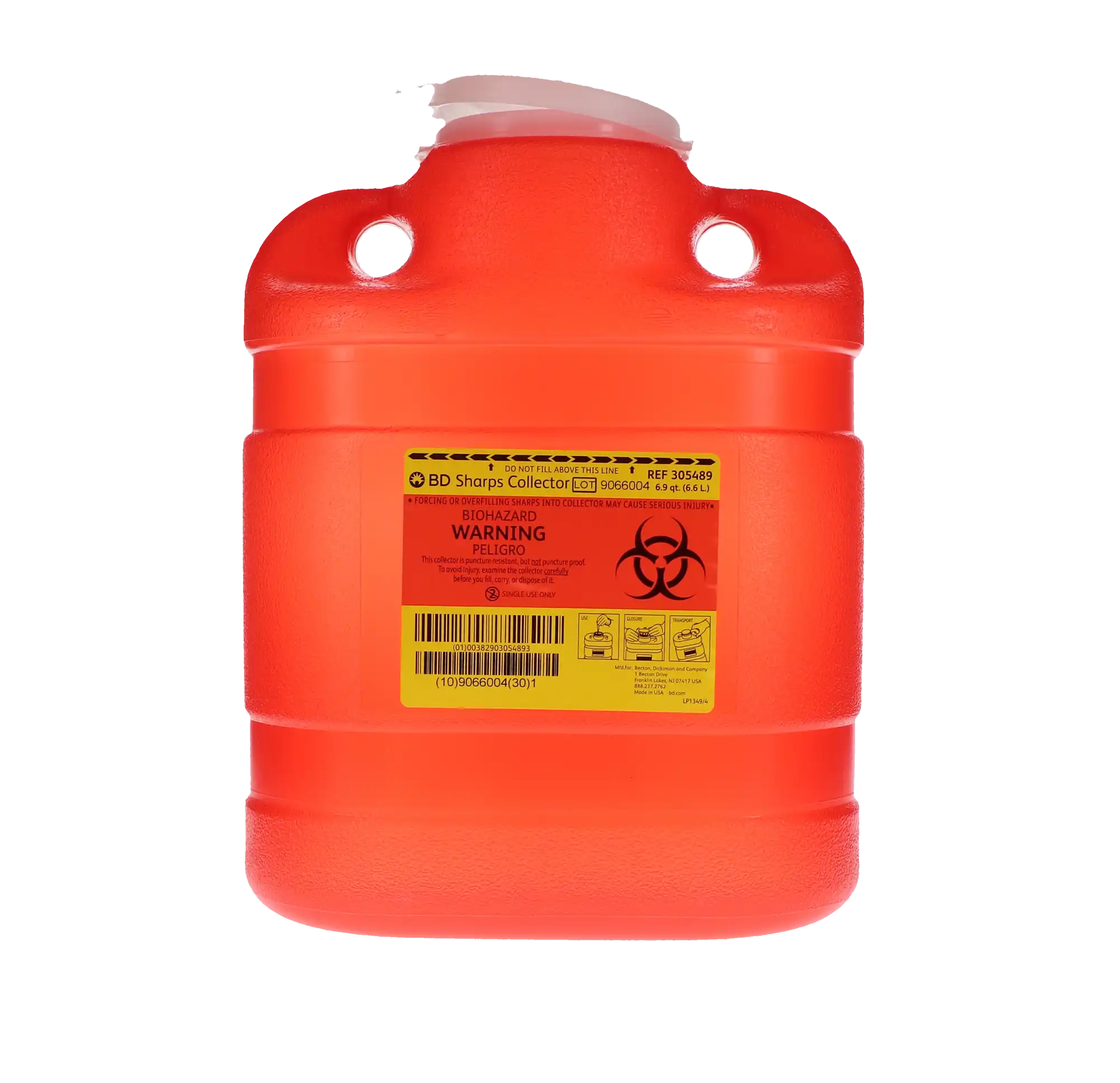 Sharps Collector Red Medium 6.9 Quart