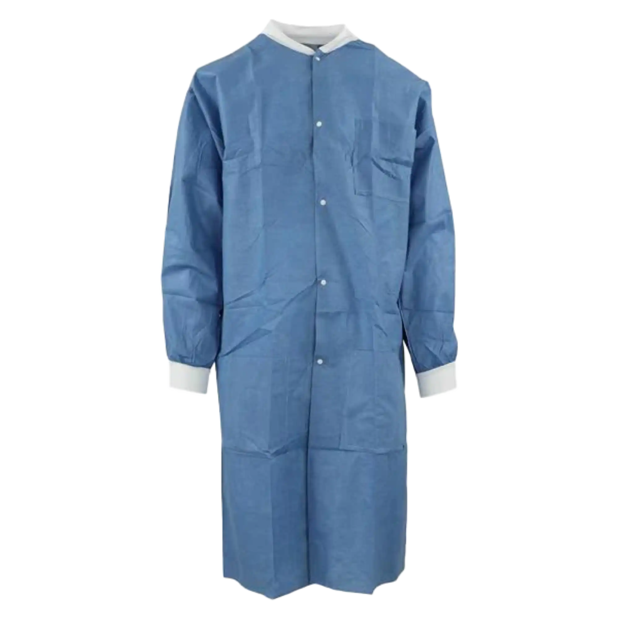 Medicom - SafeWear Hi-Perform Lab Coat Deep Blue Medium 12/Pk