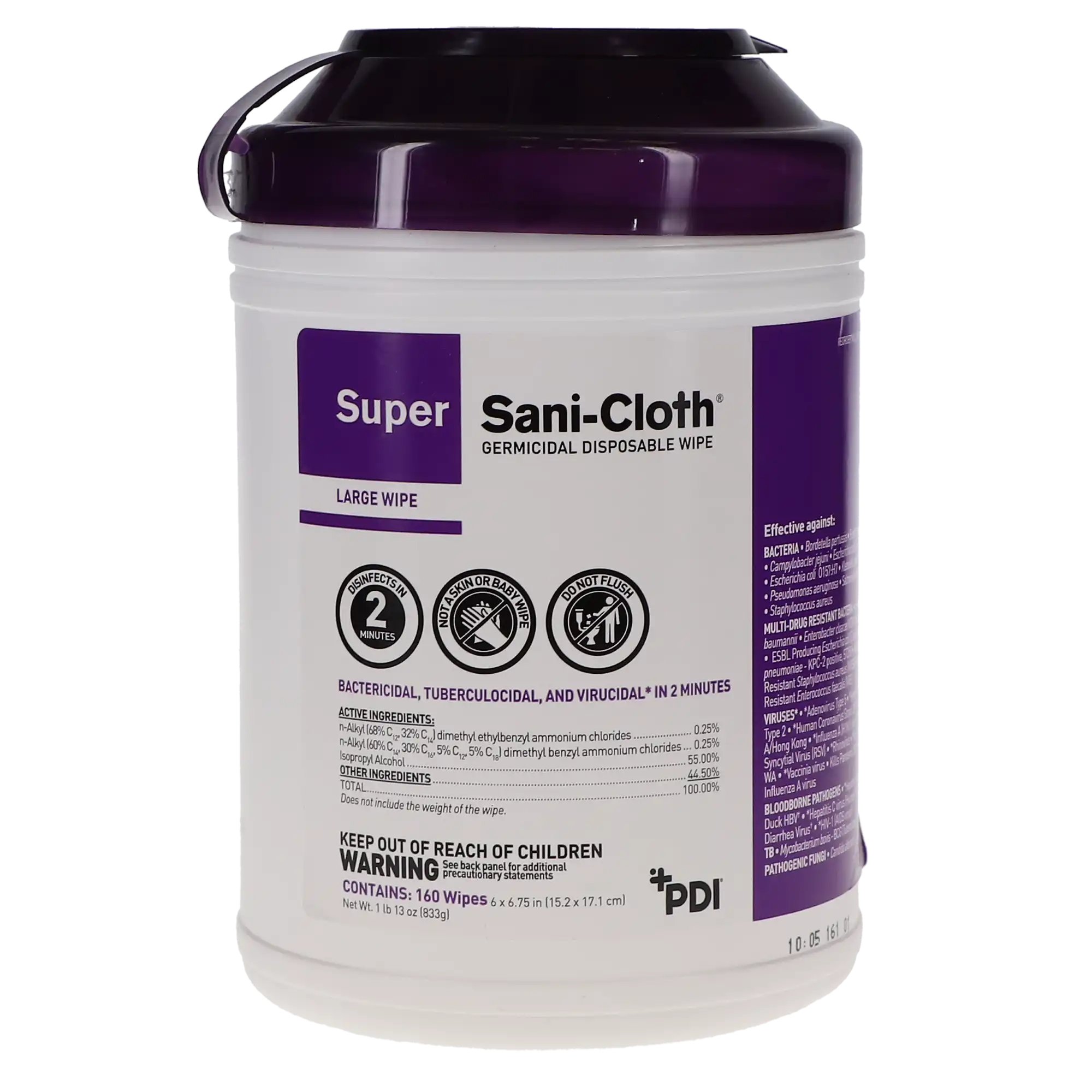 Sani-Cloth Plus Germicidal Disposable Wipes