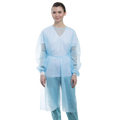 Isolation Gowns, Knit Cuff, Disposable, Knee-Length, Blue, 50/Case - Complete Buyer’s Guide
