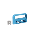 Zirc - Steri-Bur Guard 12 Hole Neon Blue Ea